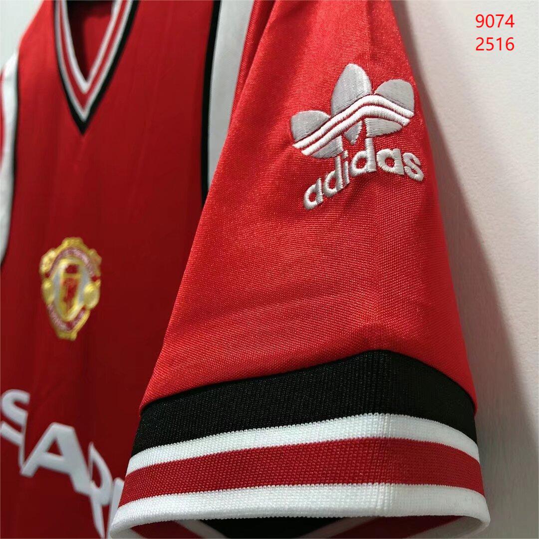 1985 Manchester United home retro jersey - Fans Edition