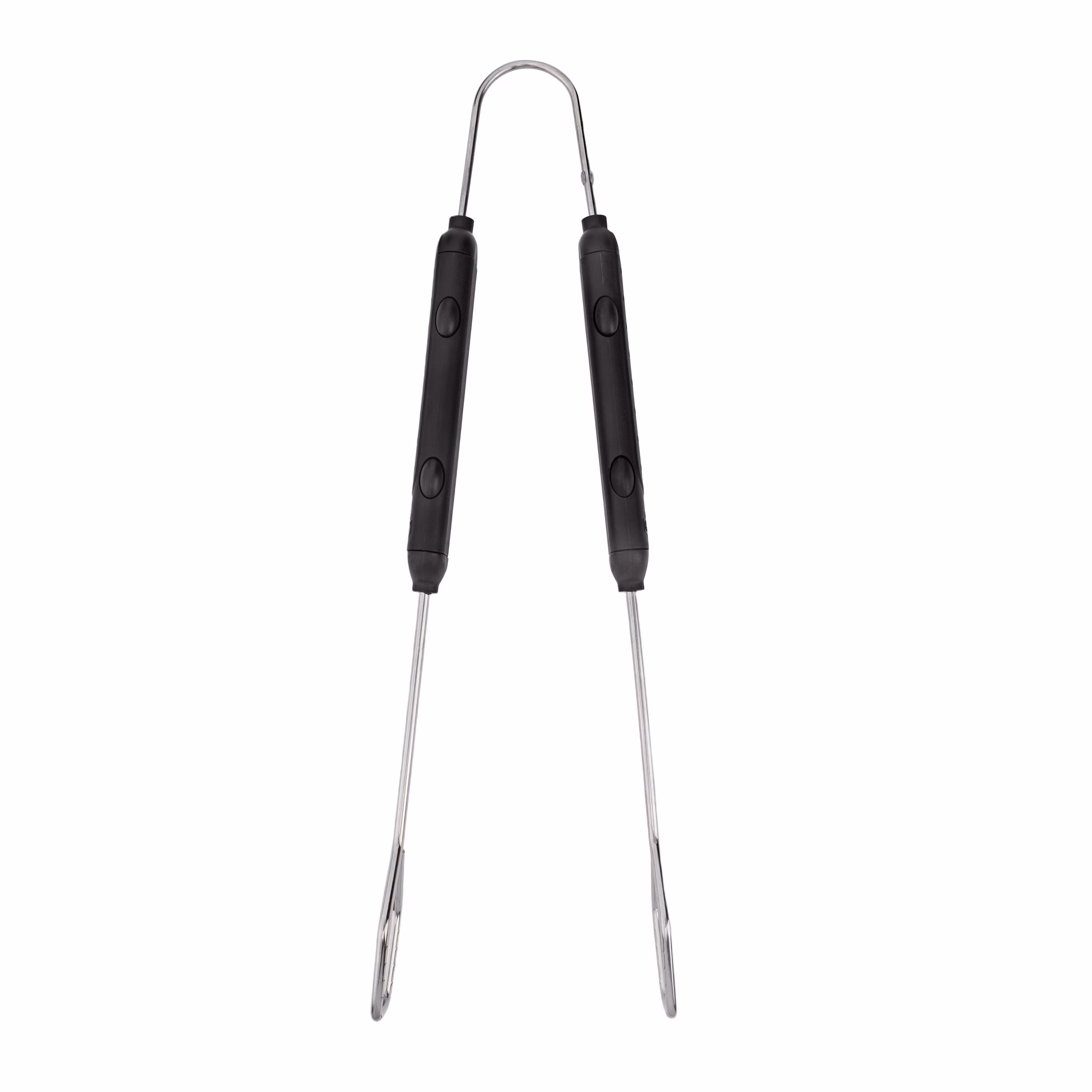 Expert Grill Stainless Steel Locking Barbecue Tongs with Black Detachable Handle