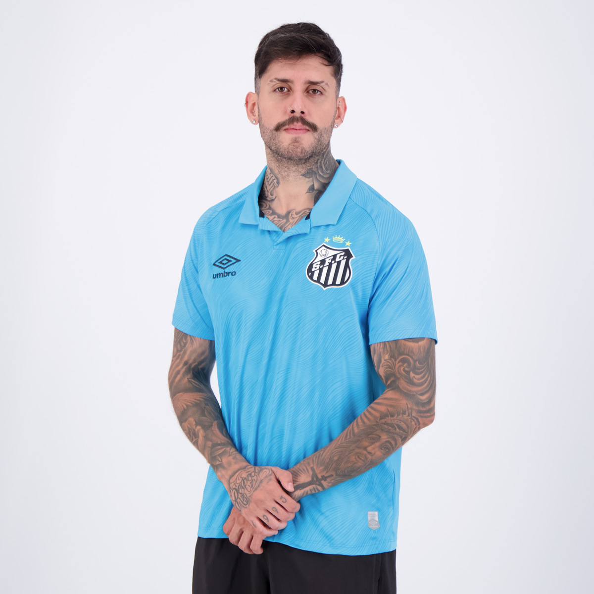 Camisa Umbro Santos Edi??o Especial 2025 10 Neymar Azul