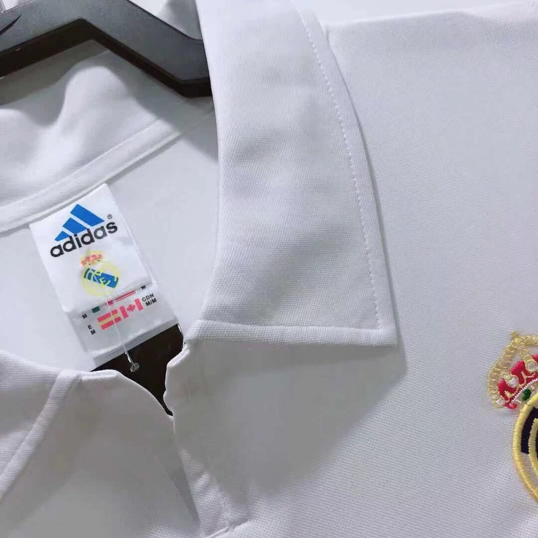 2002/2003 season Real Madrid home jersey Champions League version