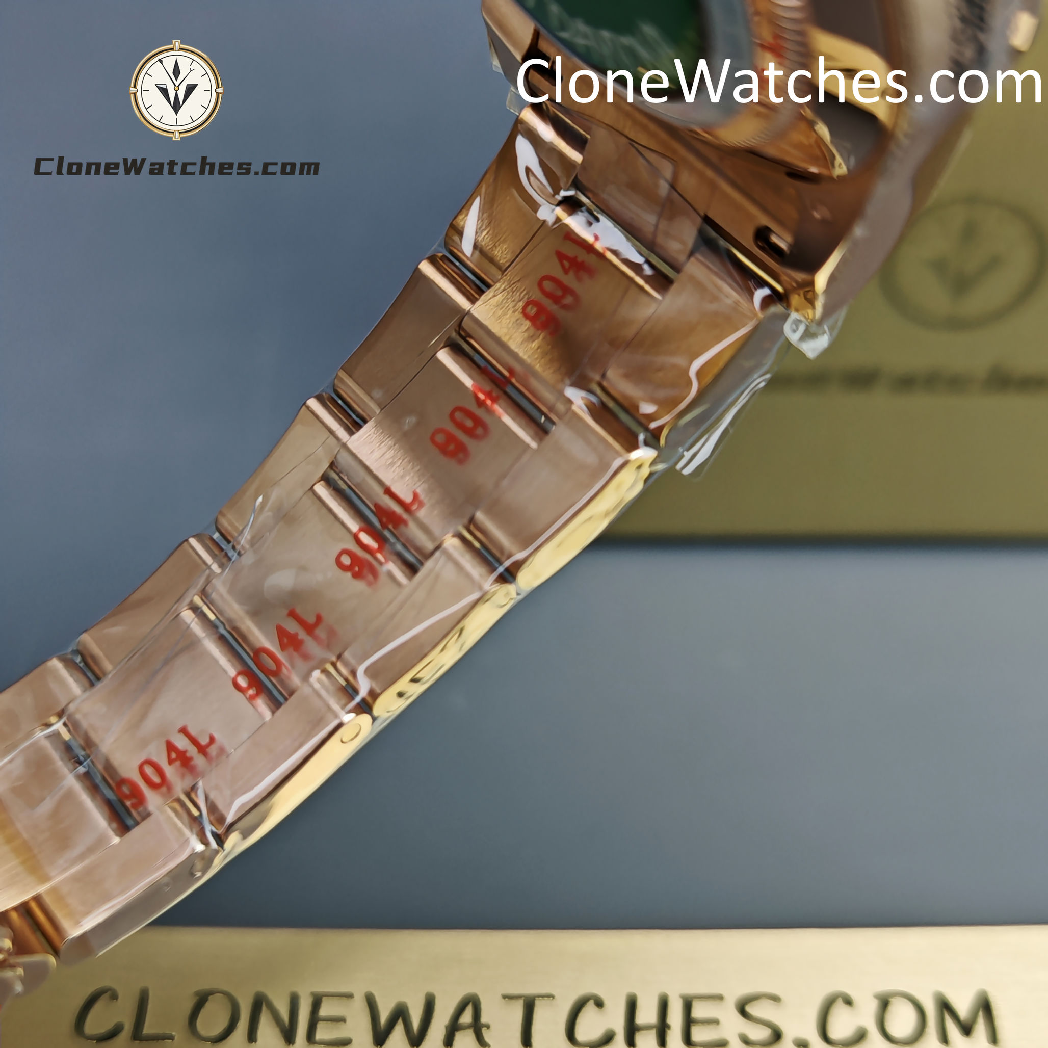 Rolex Super Clone Watches 1:1 Daytona Sundust/Black Dial m116505-0016 4130 Movement