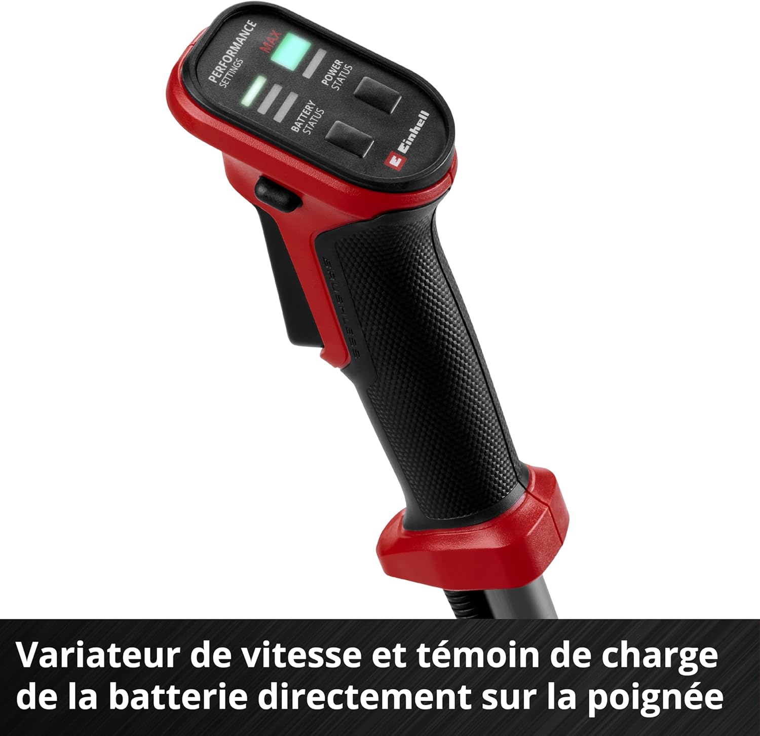 Débroussailleuse sans fil GP-BC 36/430 Li 36V moteur sans charbon coupe 43 cm bobine double fil lame 3 dents
