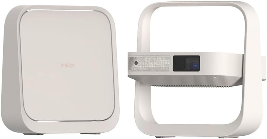 Vidéoprojecteur portable 1080P 500 lumens rotation 150 degrés haut parleurs intégrés