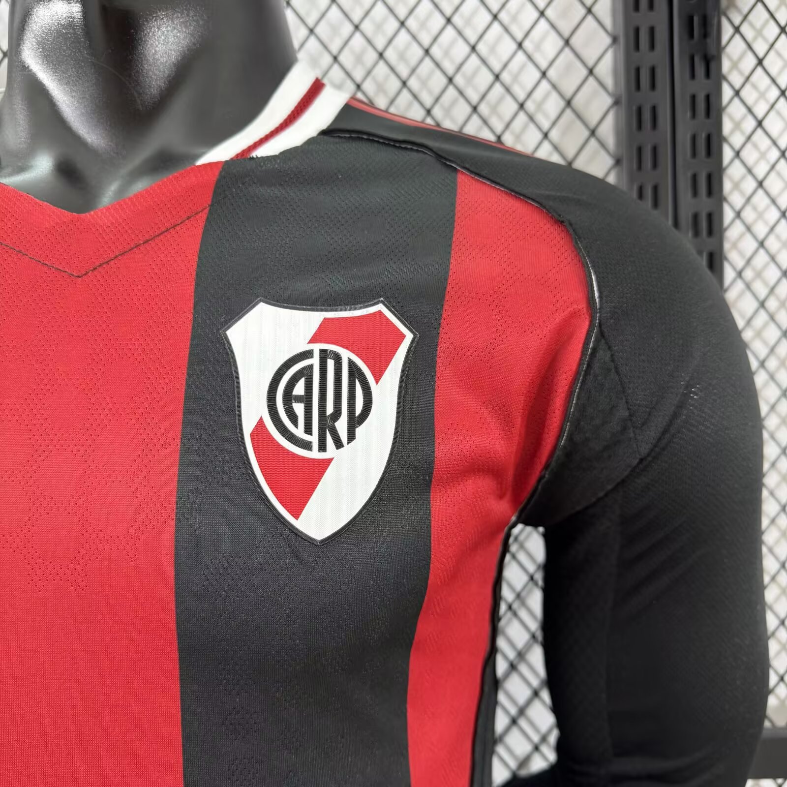 25-26 River Plate Away Long Sleeve Jersey - Player Version