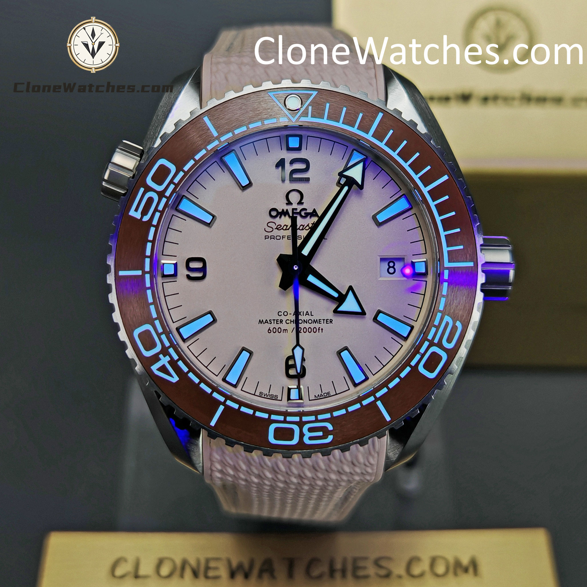 OMEGA Super Clone Watches 1:1 Seamaster Planet Ocean 600m 215.32.44.21.09.001 43.5MM
