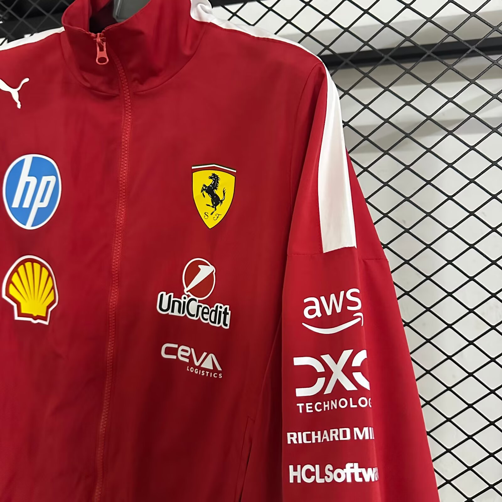 2025/26 Scuderia Ferrari Driver's Windbreaker