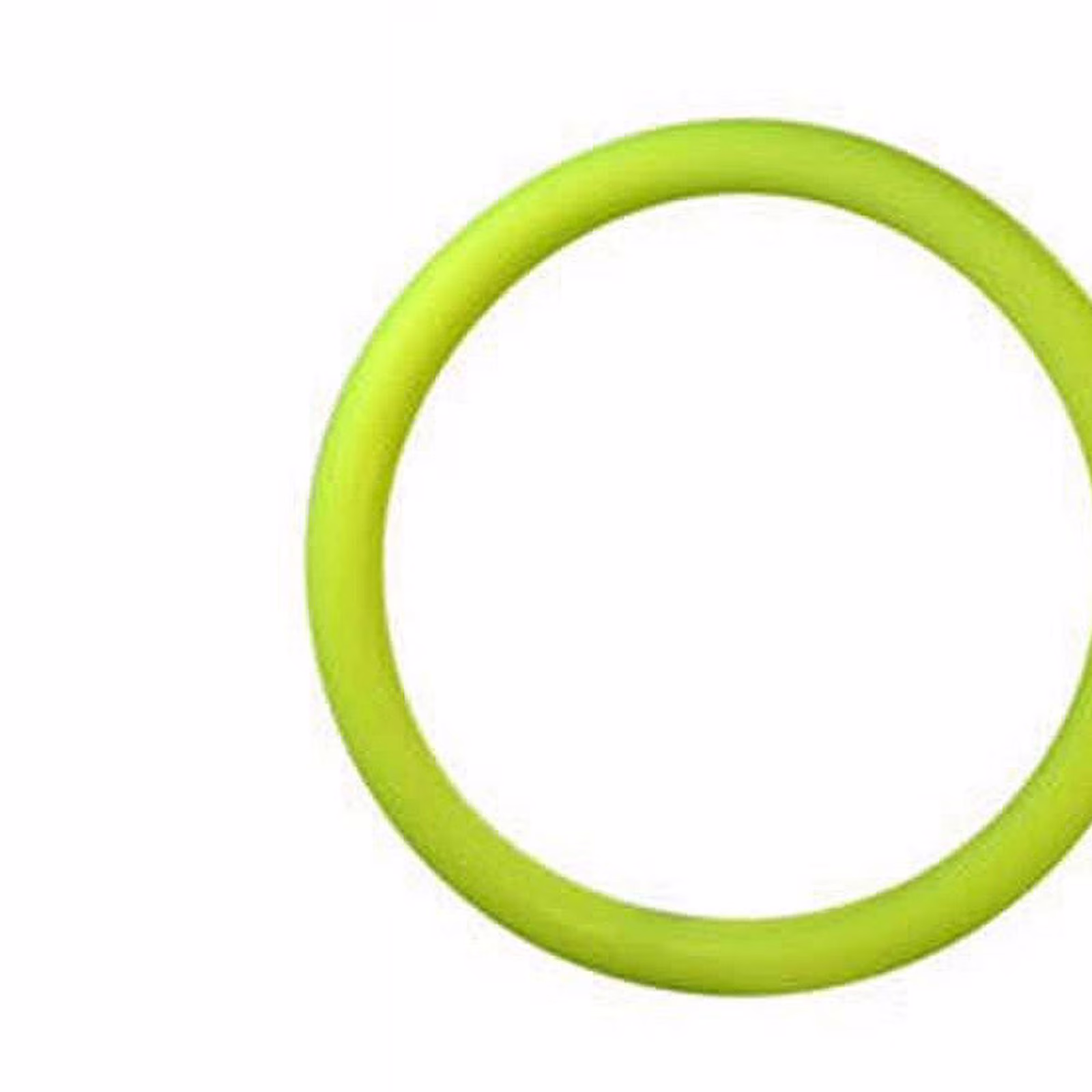 Kezqiaxn Car Steering Wheel Covers Silicone Gel Car Steering Wheel Protector Elastic 14.5-15Inch Car Decorations for Women Men, Non-Slip Auto Kit Replacement, Car Accessories for Most Cars Green