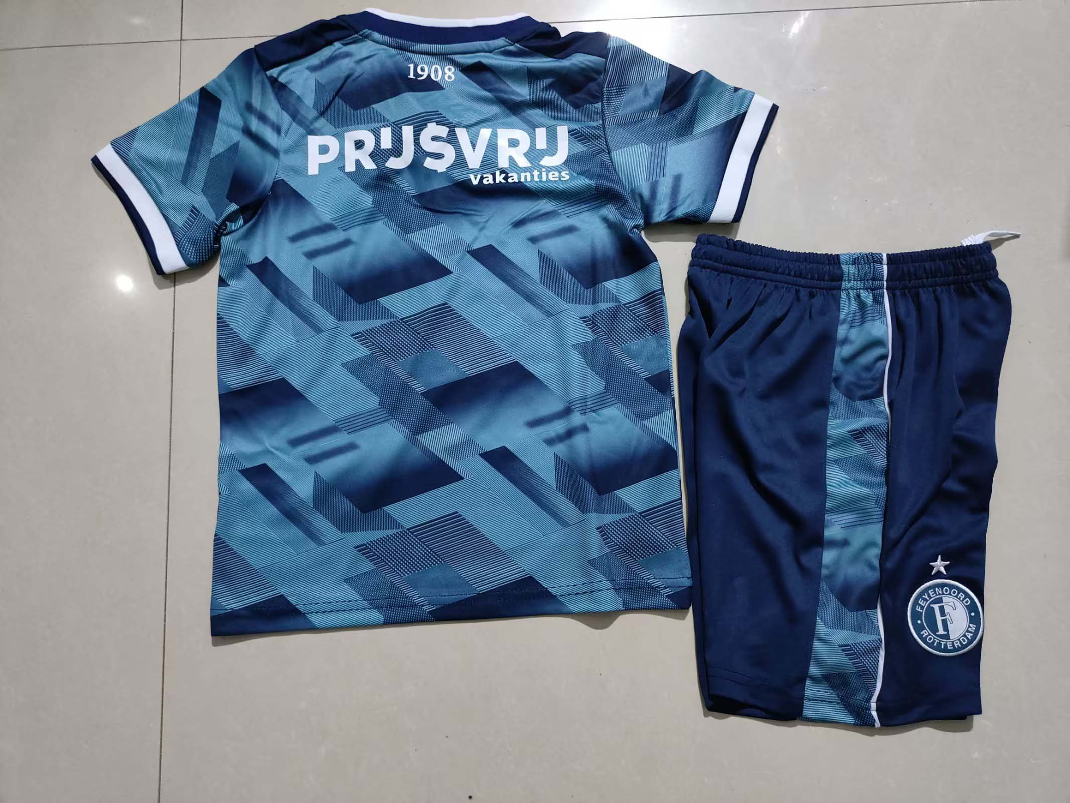 2023/2024 Feyenoord Rotterdam Away Football Shirt 1:1 Thai Quality Kids Size