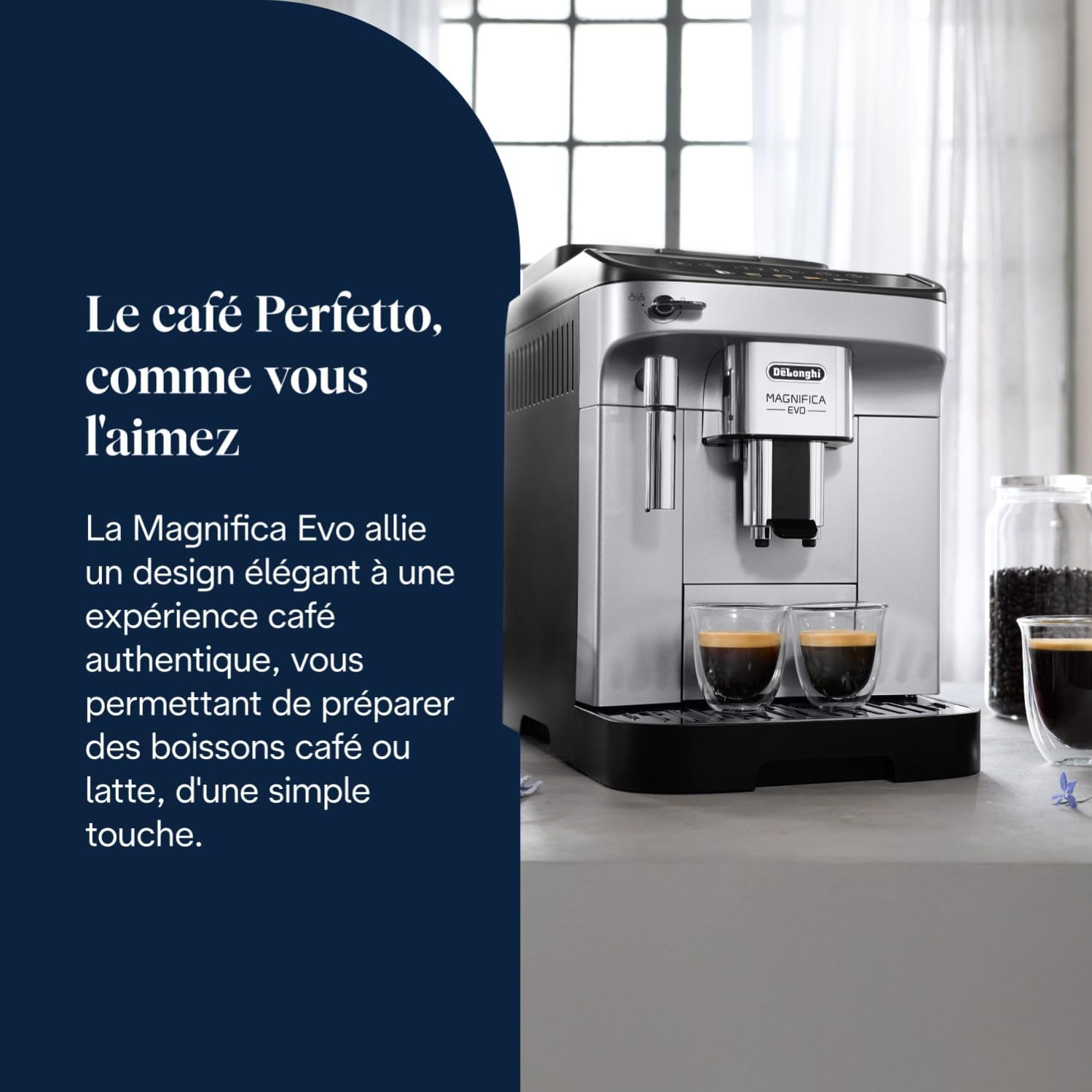 Machine à café grains cappuccino 19 bars ECAM292.33.SB argent
