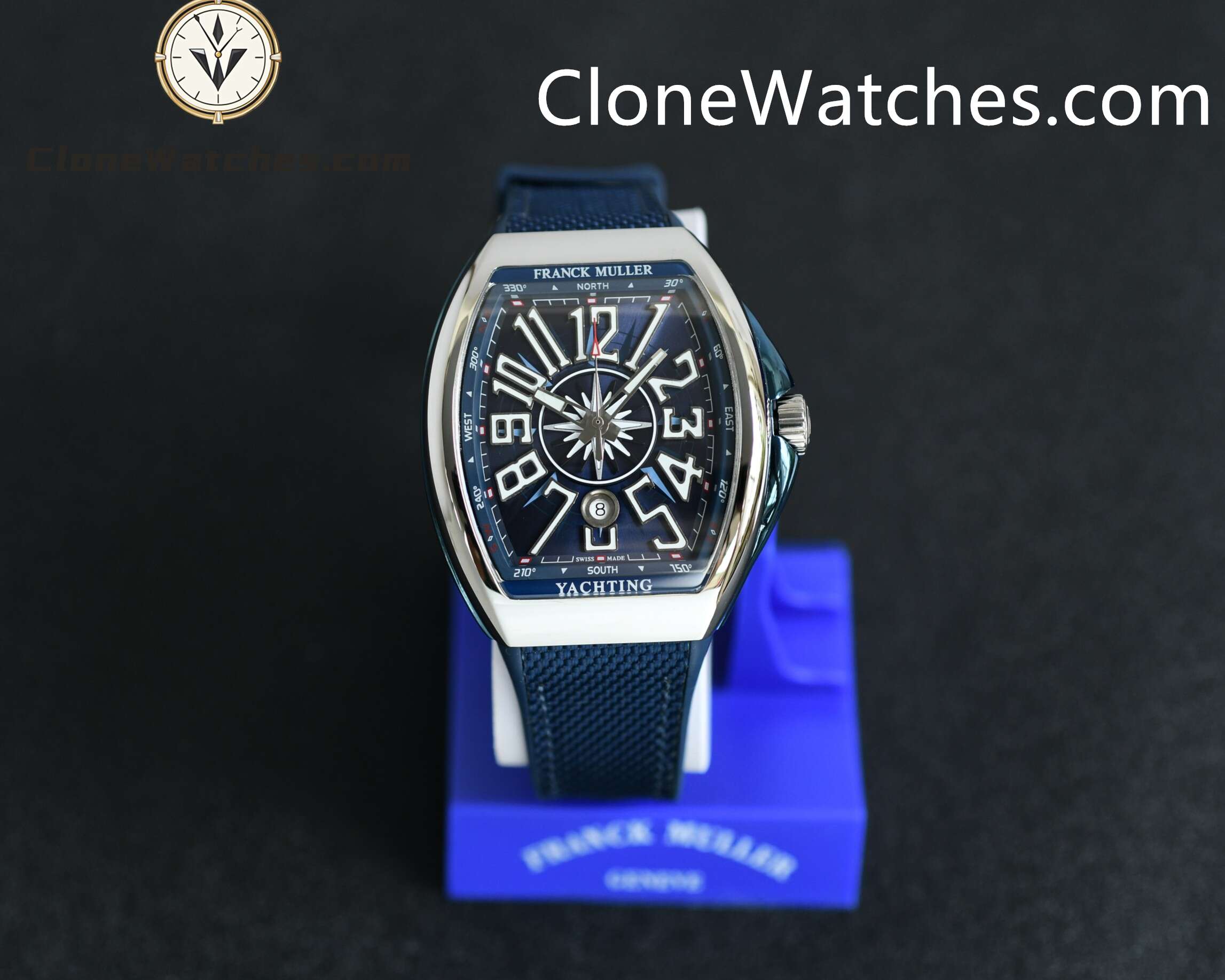 Franck Muller Super Clone Watches 1:1 V45 SC DT YACHTING OG 44mm