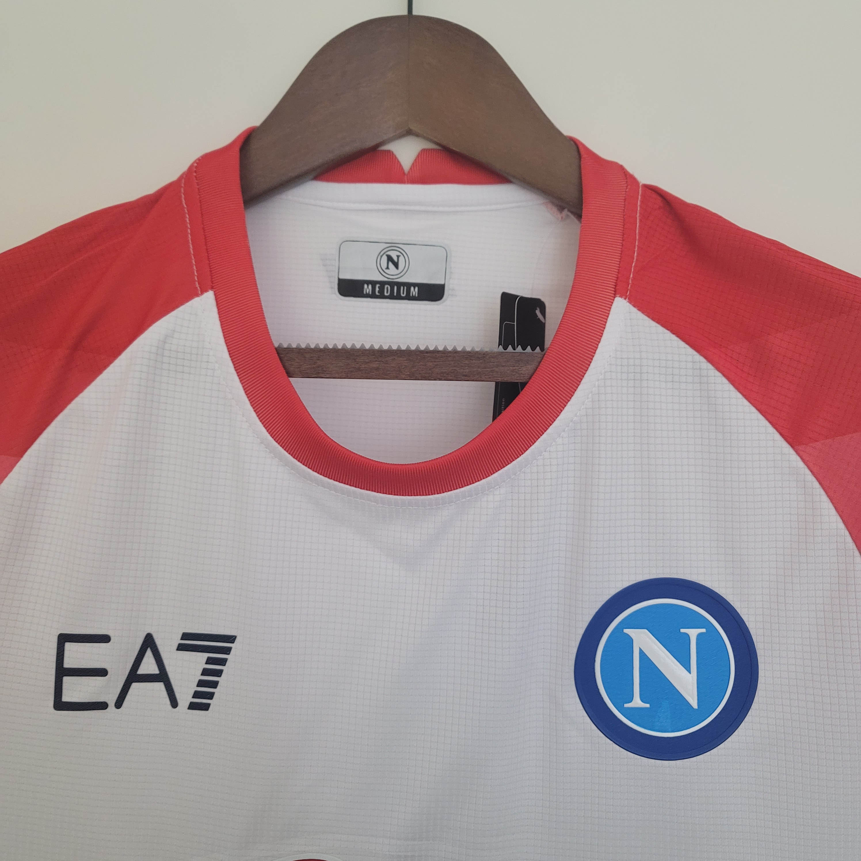 2023/24 Napoli Valentine's Day Limited Edition White Jersey - Fans Edition