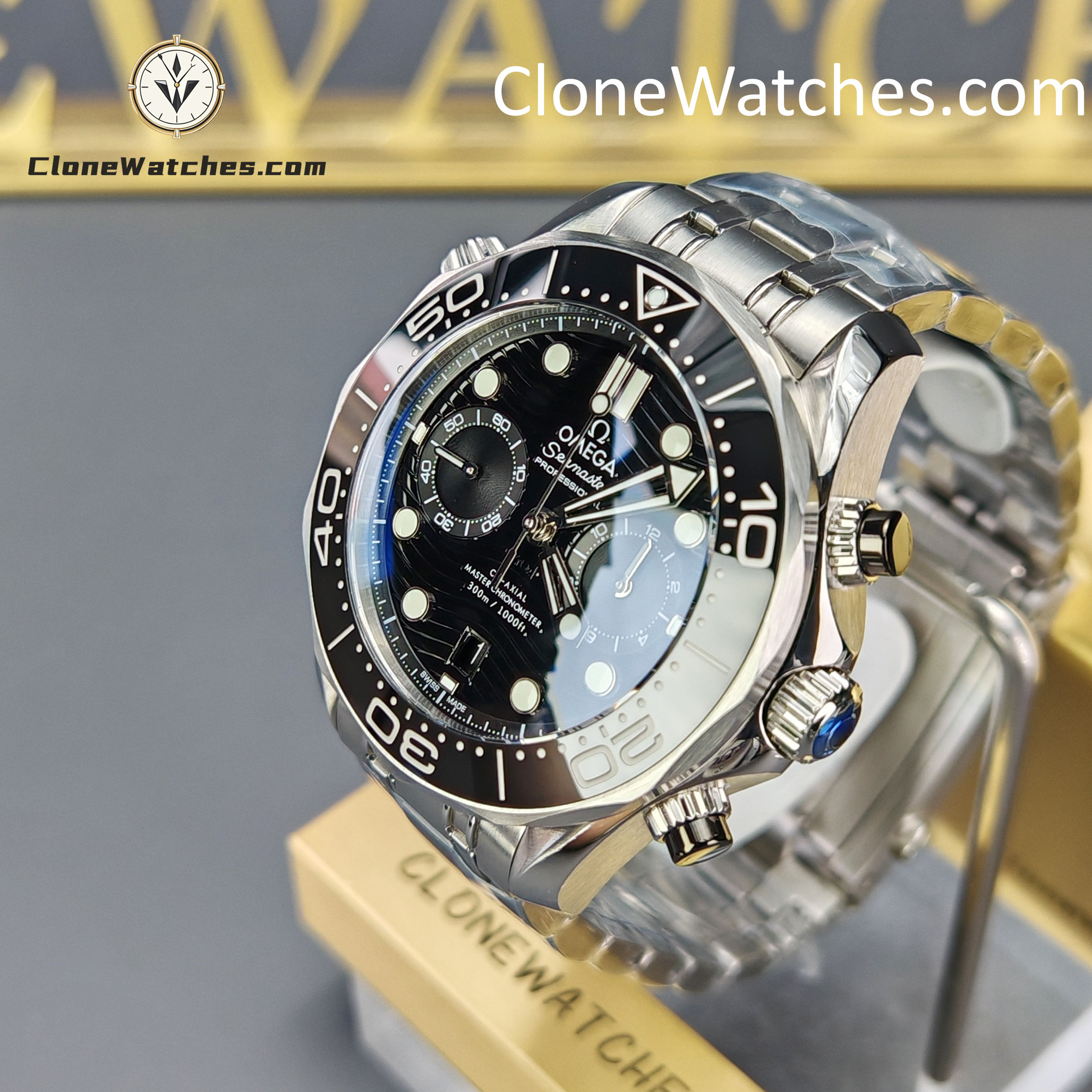 OMEGA Super Clone Watches 1:1 Seamaster Diver 300M 44MM 210.30.44.51.01.001