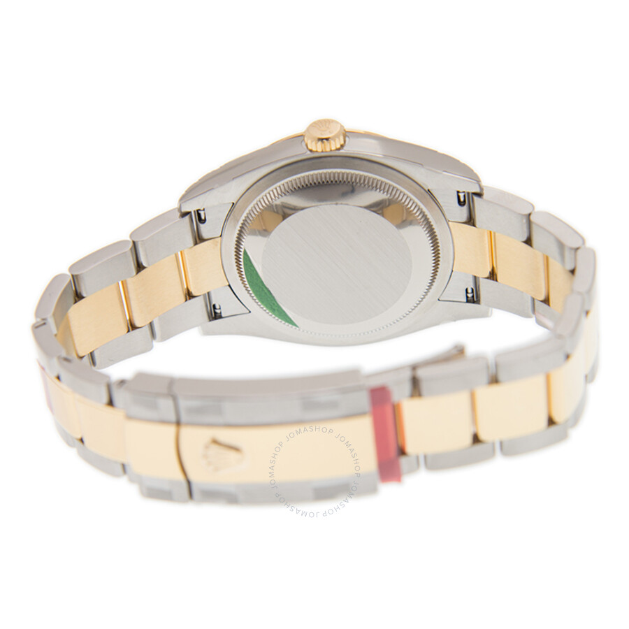 Rolex Datejust 36 White Dial Automatic Men s Steel and 18k Yellow Gold Oyster Watch 126203WRO（Lifetime free warranty+90-days replacement service & Refund!.）