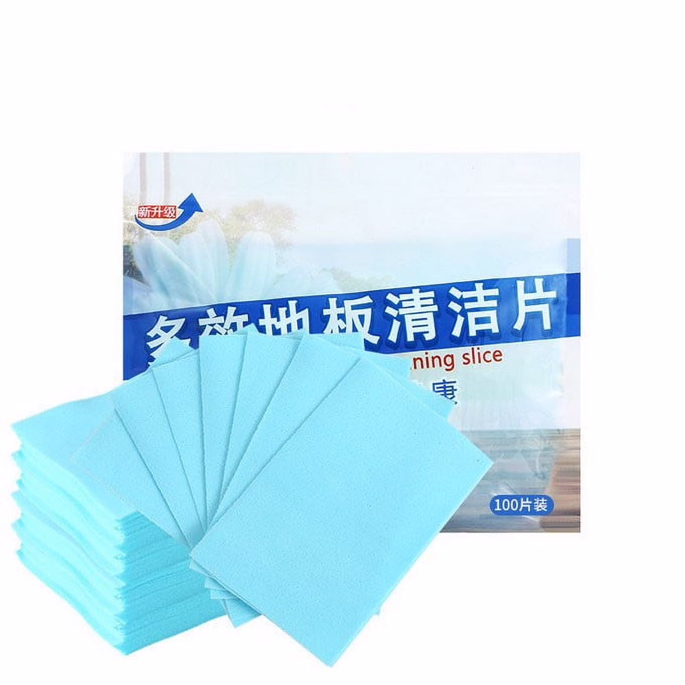 Skegnu Multi-Purpose Floor Cleaner, 100pcs Multi-Effect Fragrant Toilet Bowl and Tile Cleaner