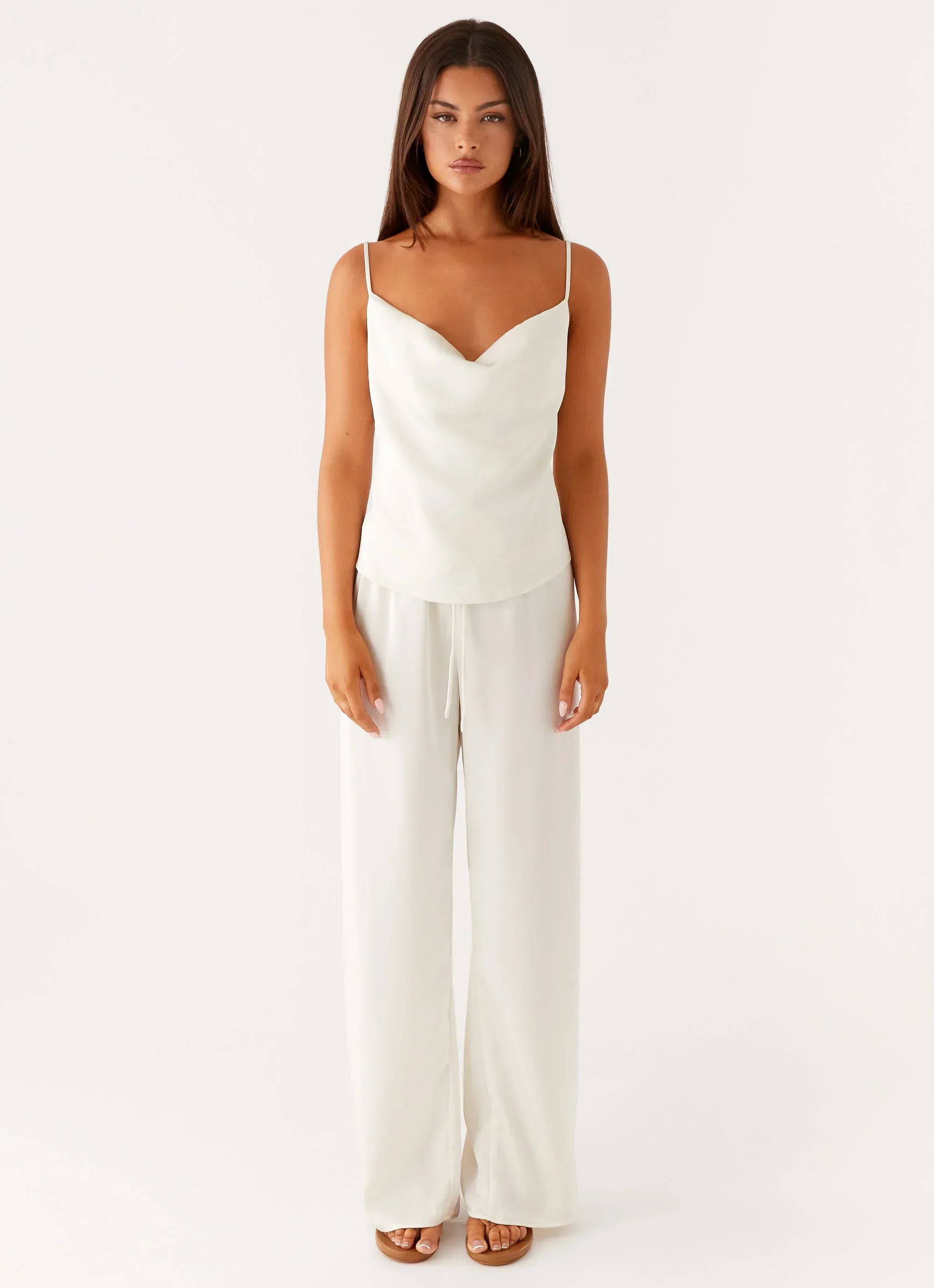 Deacon Low Rise Pants - Butter