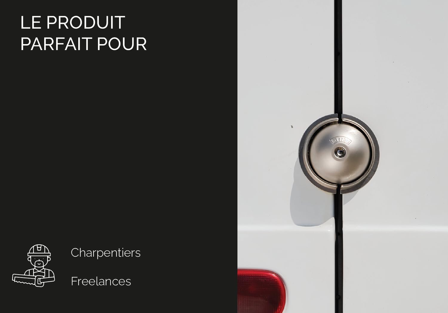 Serrures antivol utilitaire double kit fermeture débrayable nickel