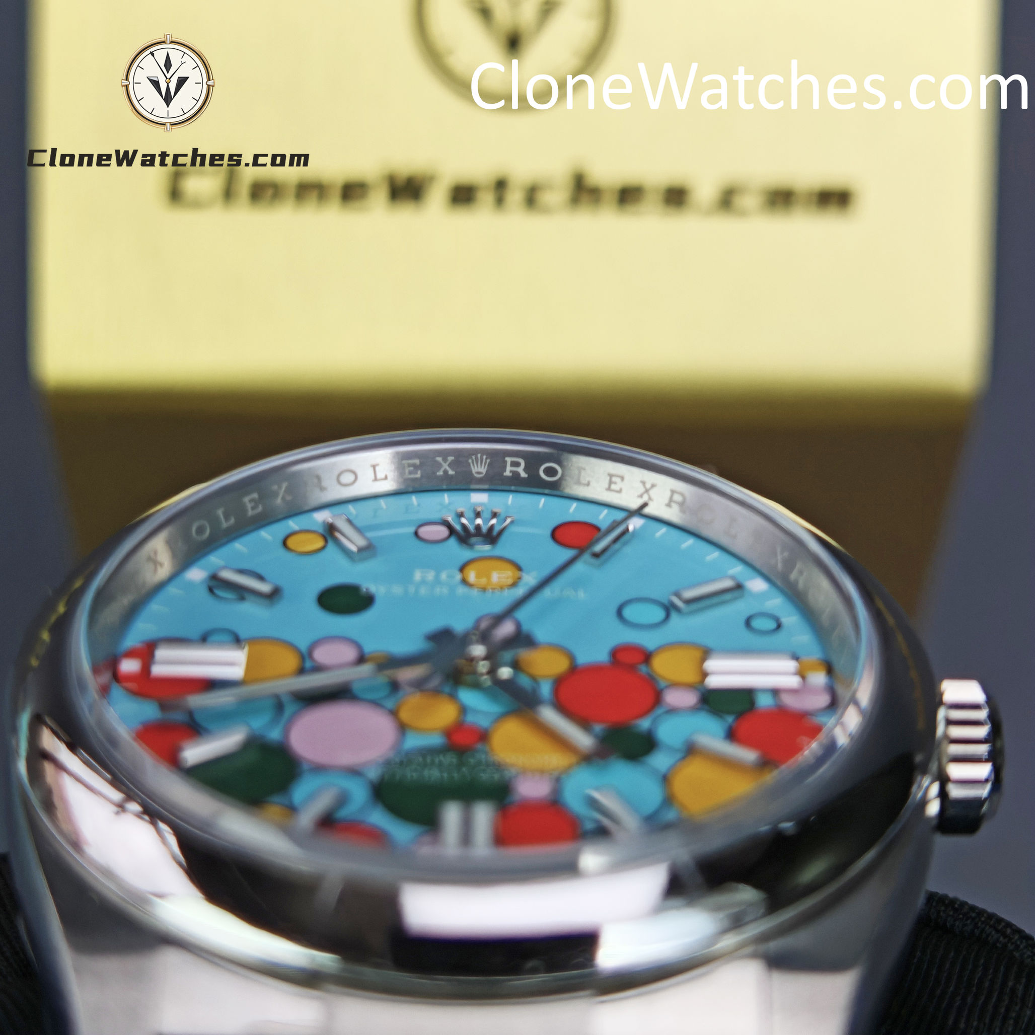 Rolex Super Clone Watches 1:1 Oyster Perpetual Celebration Dial 36mm m126000-0009 3230 Movement