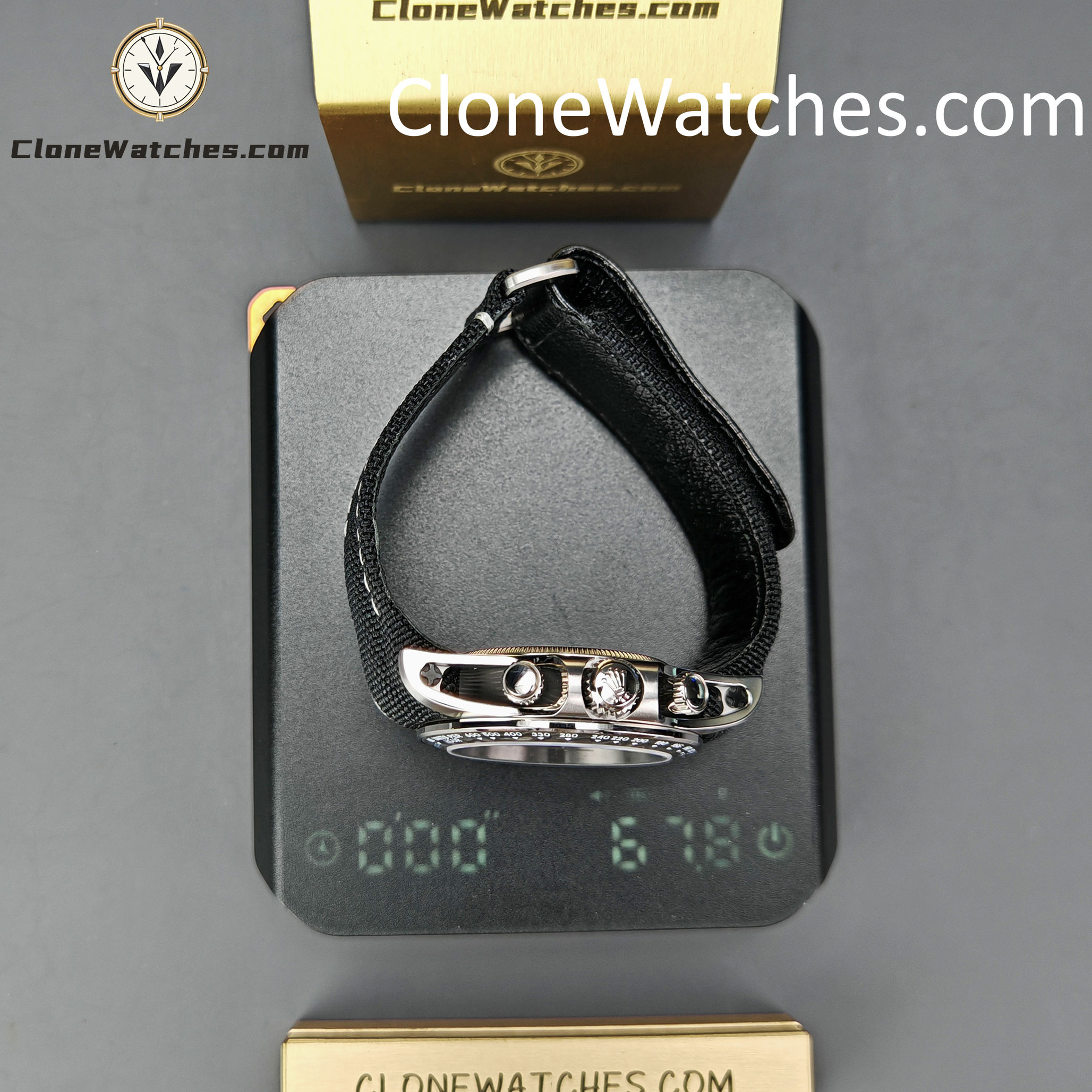 Modified Super Clone Watches 1:1 DiW Rolex Daytona NTPT Carbon “EXCEPTIONAL-1”