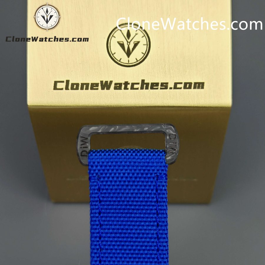 Modified Super Clone Watches 1:1 GET Rolex Daytona Skeleton Dial 4130 Movement Blue Strap
