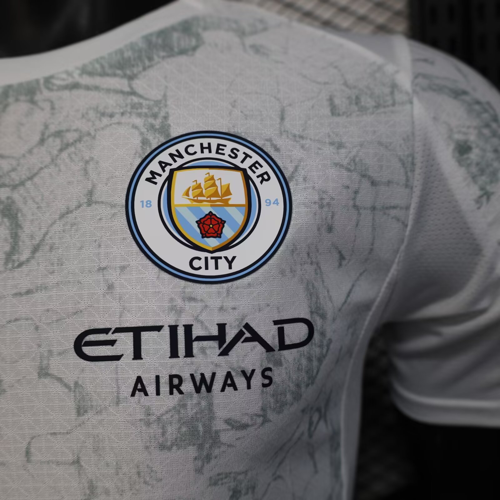 2025-26 New Season Manchester City Away Jersey - Player Edition