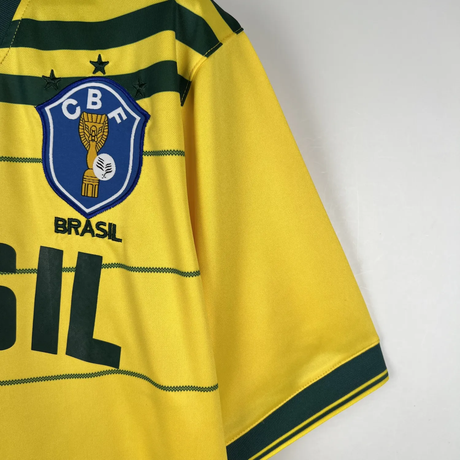 1984 Brazil home retro jersey