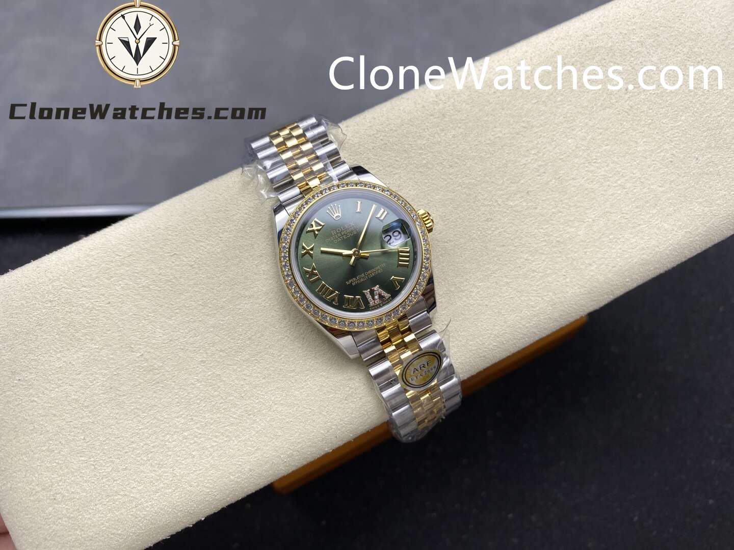 Rolex Super Clone Watches 1:1 DateJust m278383rbr-0016 Jubilee 31MM 2236 Movement