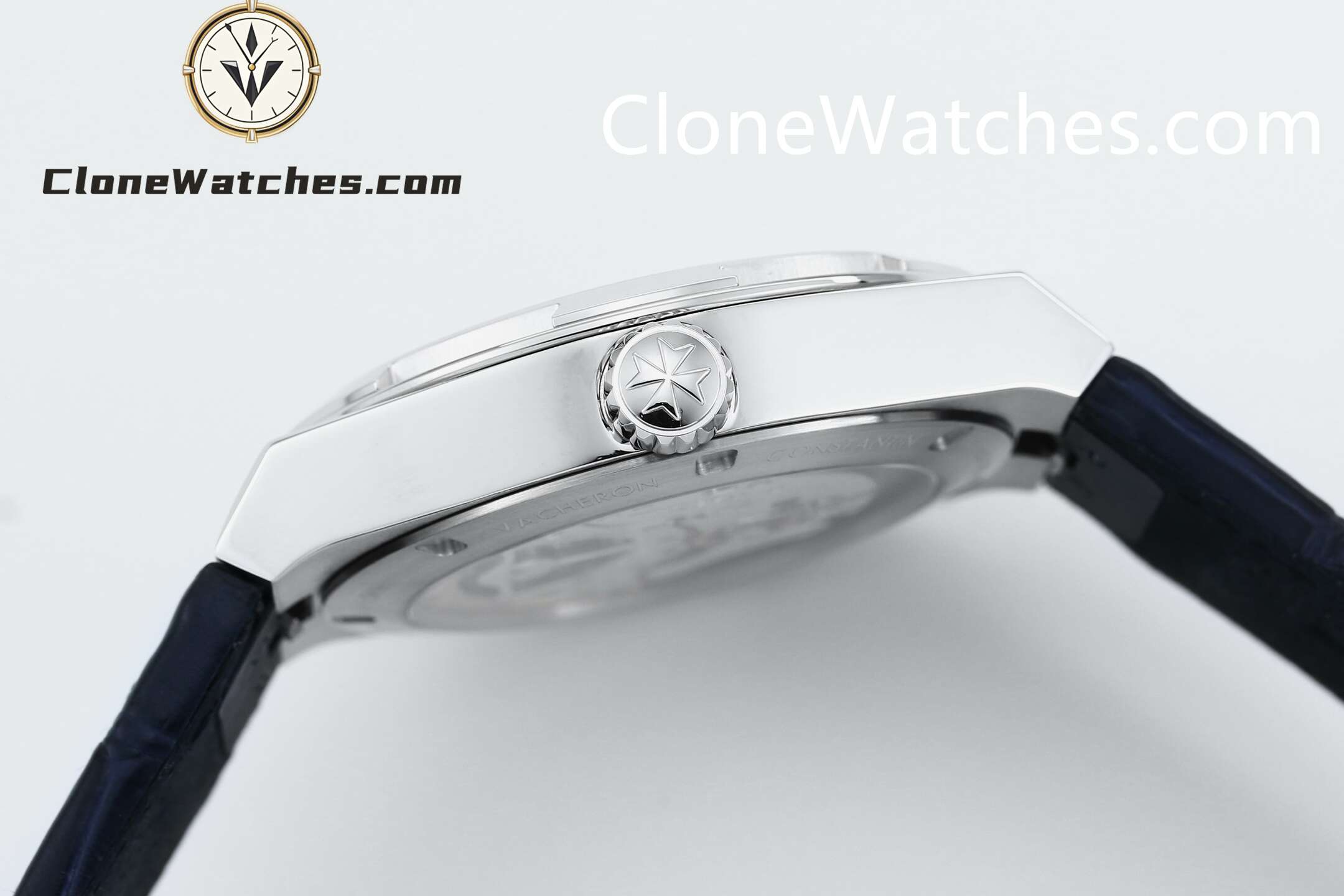 Vacheron Constantin Super Clone Watches 1:1 Overseas Tourbillon 6000V/110A-B544 42.5MM Leather Strap