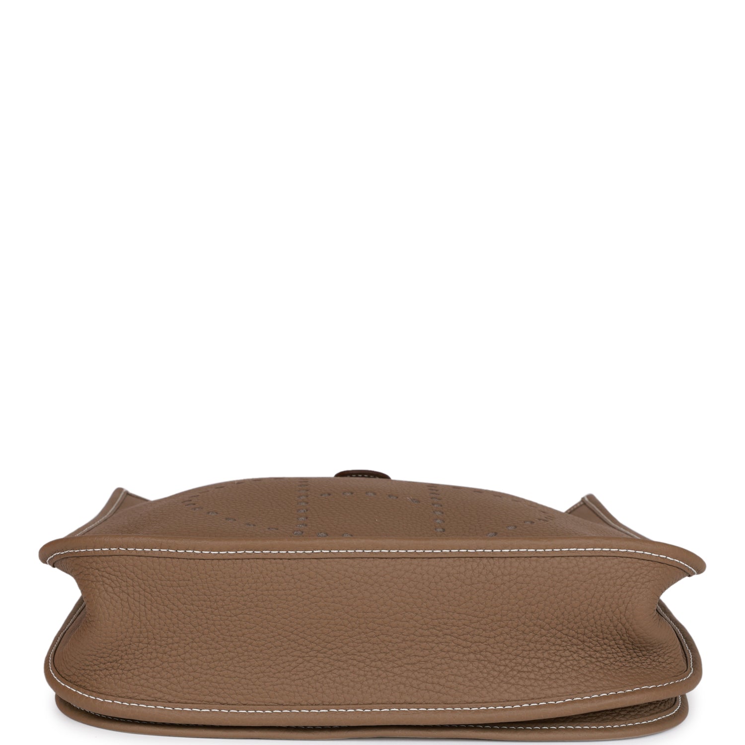 Hermes Evelyne PM Etoupe Clemence Gold Hardware