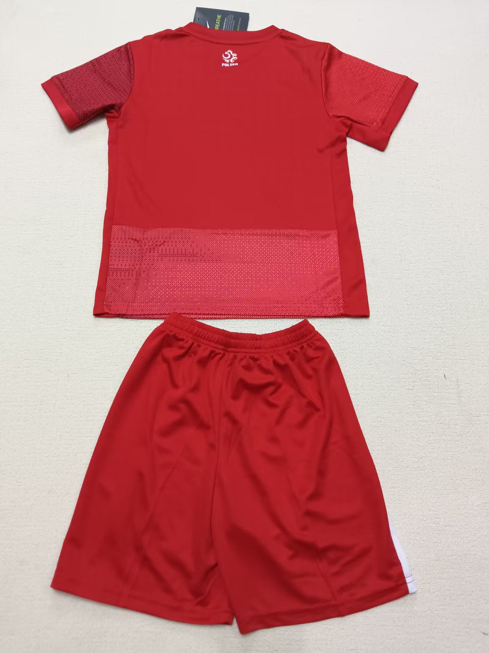 2024-25 Poland Away Match Children's Jersey Set - Fans Edition