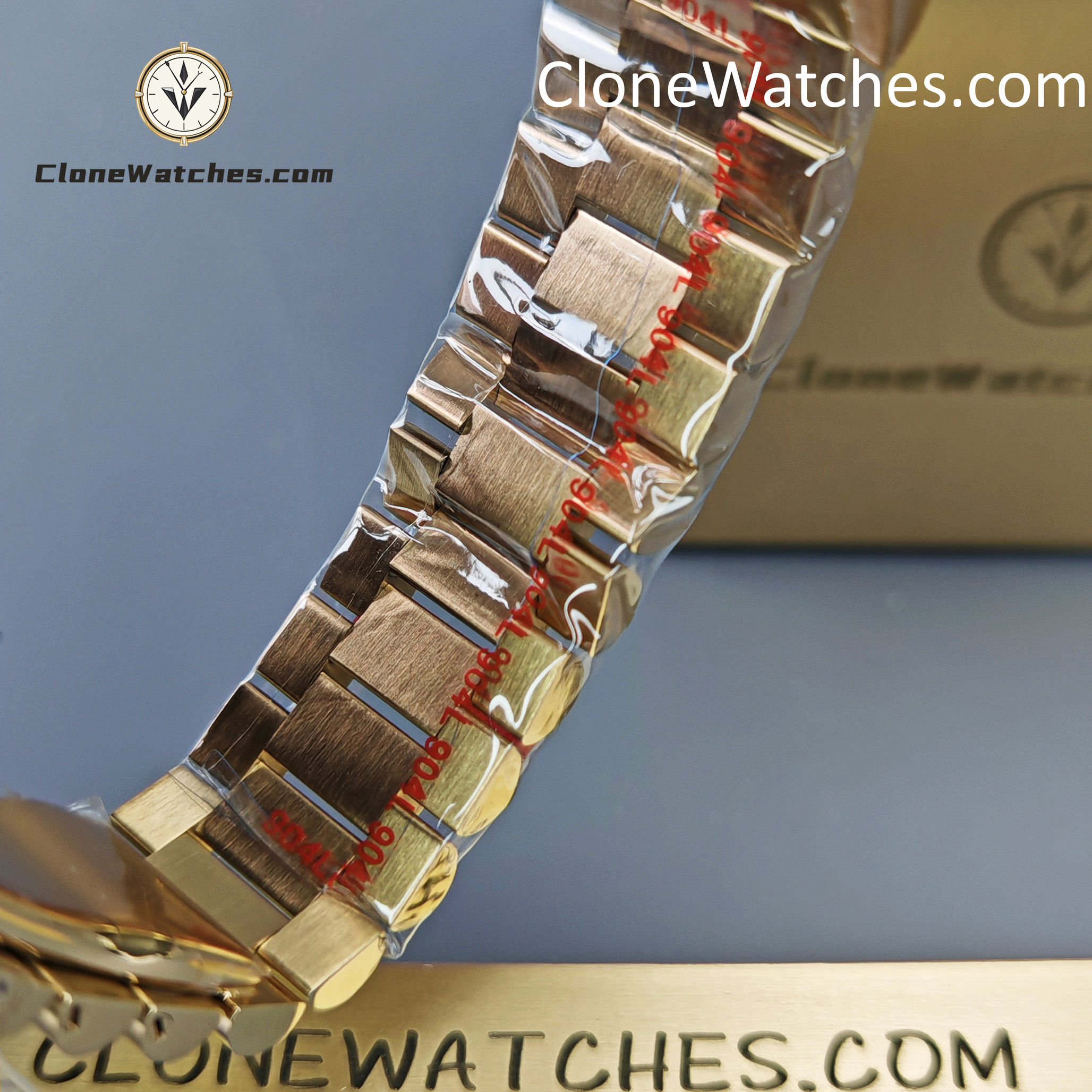 Rolex Super Clone Watches 1:1 Day Date 18K Gold Black Diamond Dial 40mm m228238-0059 3255 Movement