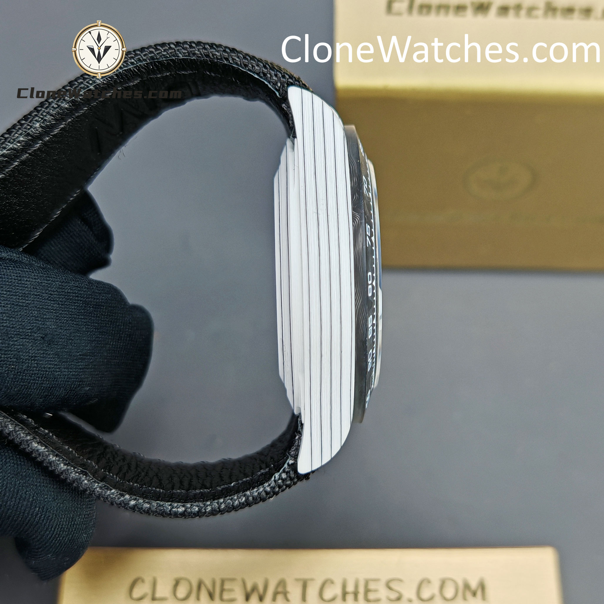 Modified Super Clone Watches 1:1 DiW Rolex Daytona In White Quartz Fiber “IRBIS V2”