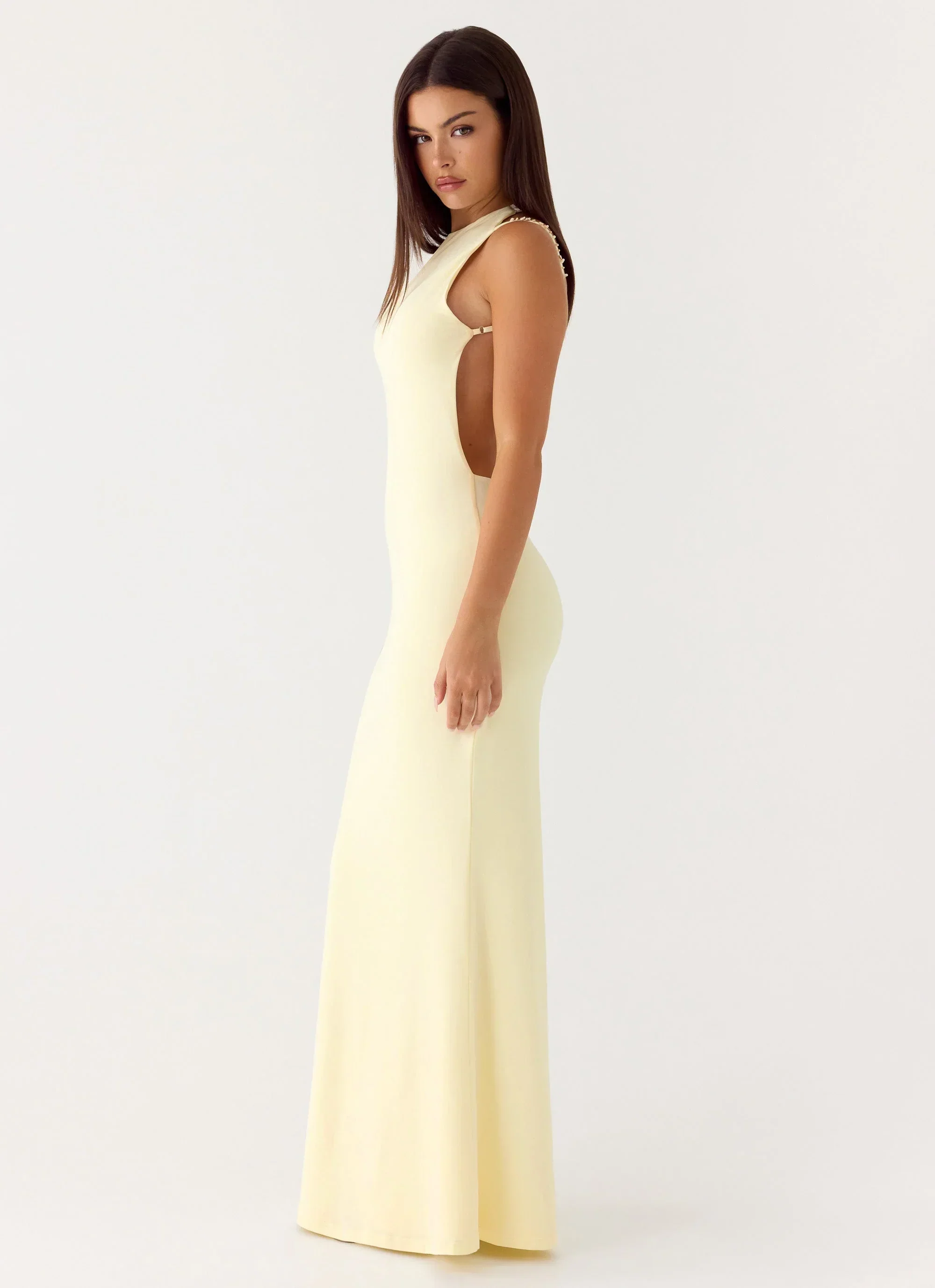 Reece Maxi Dress - Yellow
