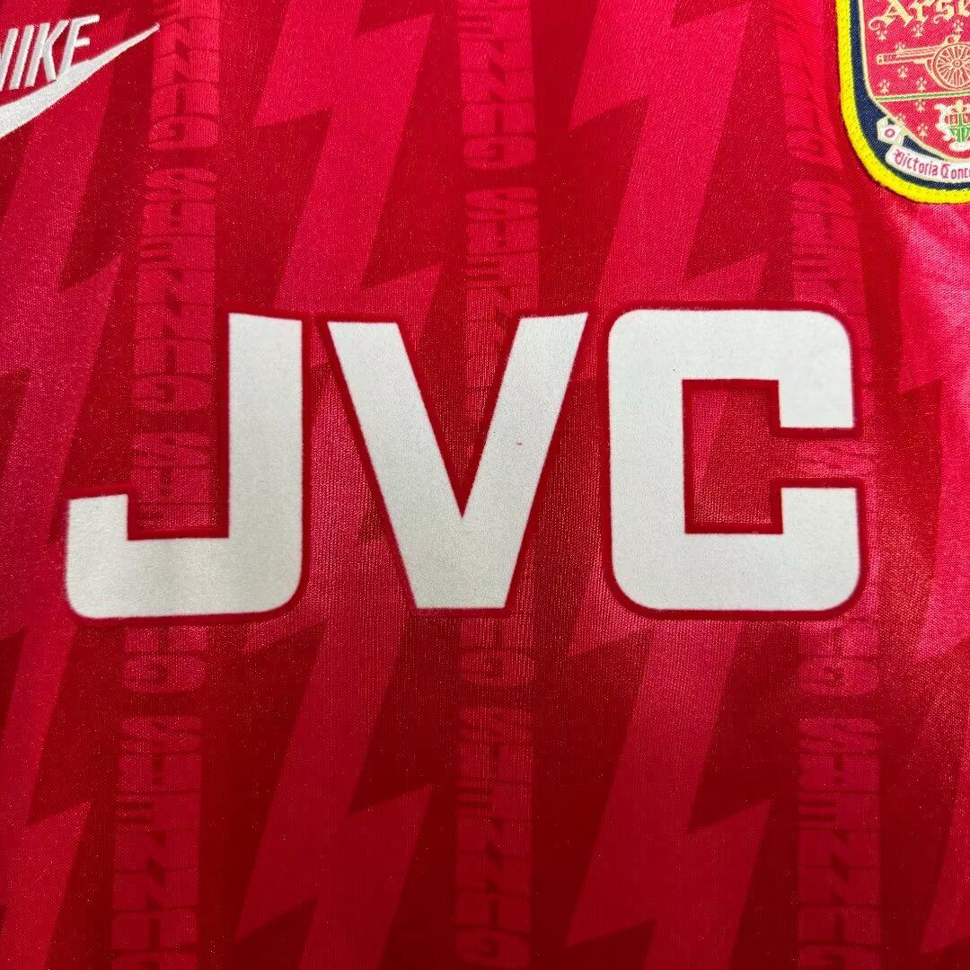1993/94 Arsenal Home Retro Jersey 1:1 Thai Quality - Fans Edition