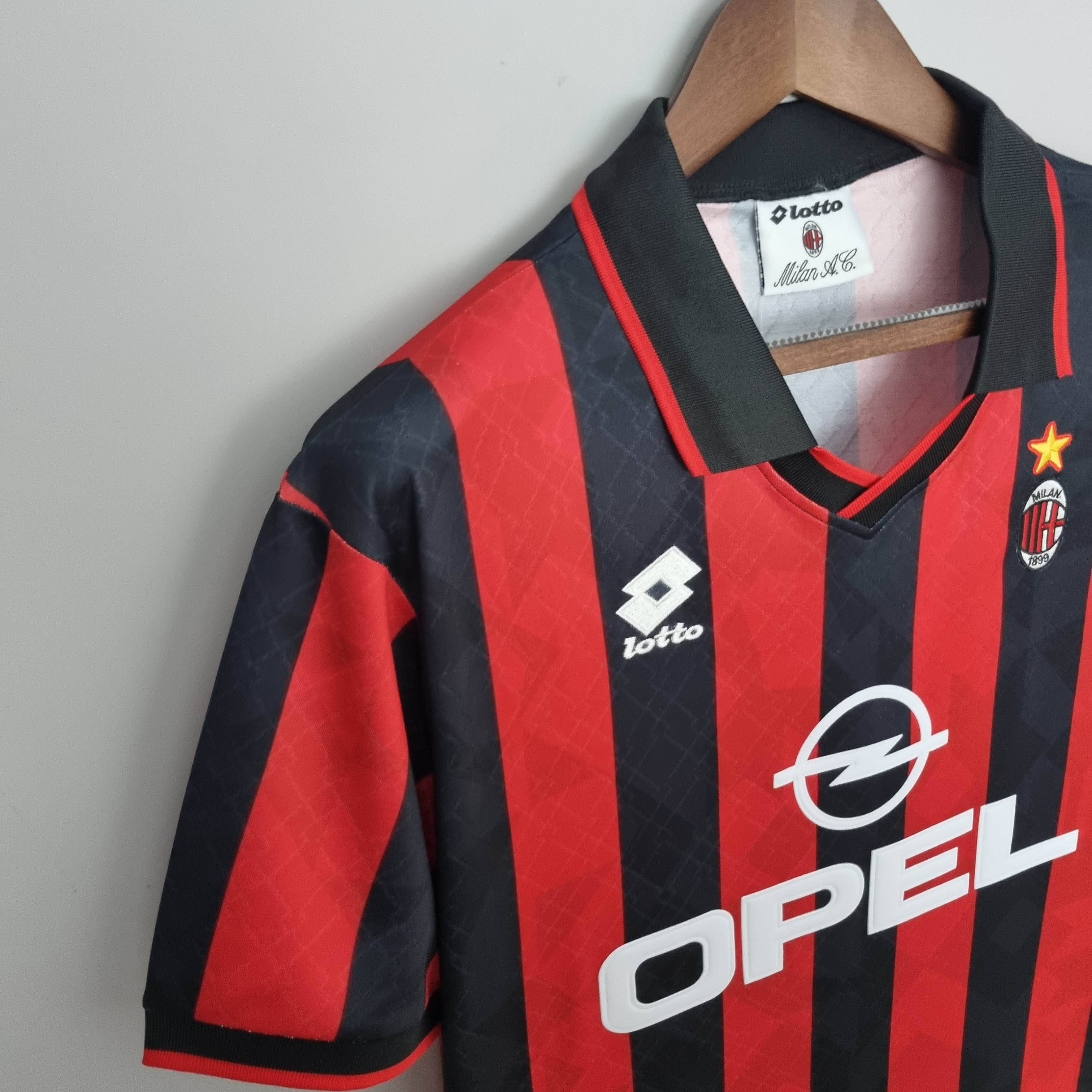 1995/96 AC Milan Home Retro Shirt
