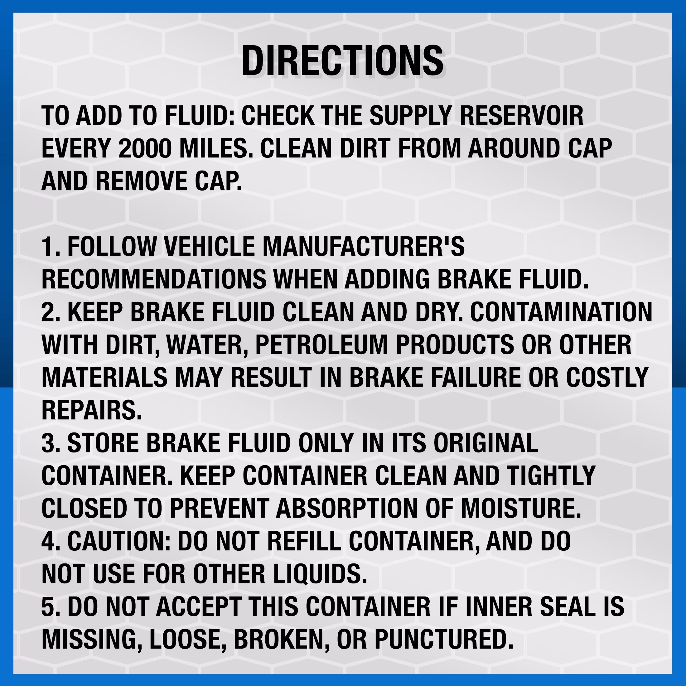 Super Tech DOT 3 Brake Fluid, 12 oz