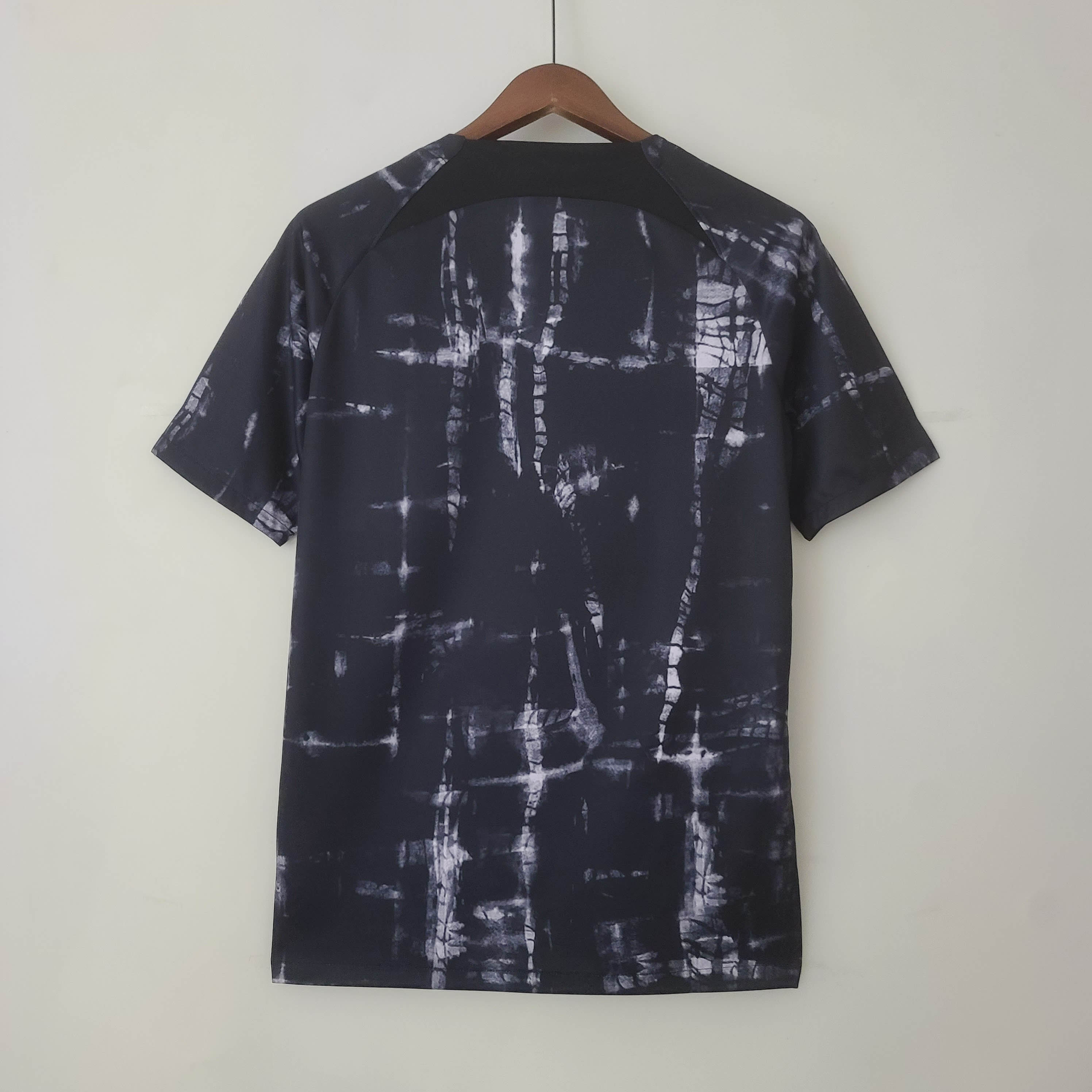 2022 Netherlands Training Wear Black Soccer Shirt - Fans Edition