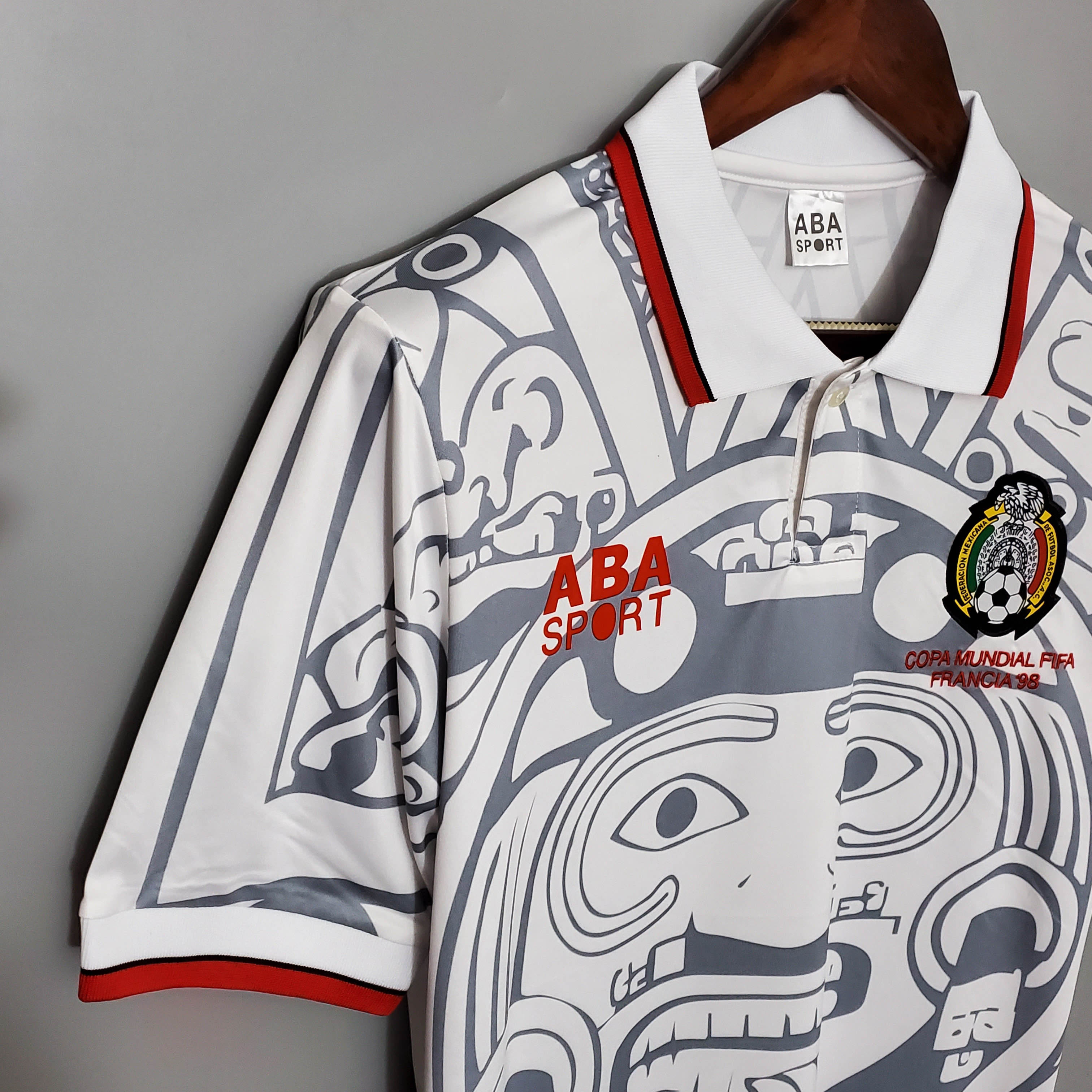 1998 Mexico Away Retro Jersey - Fans Edition