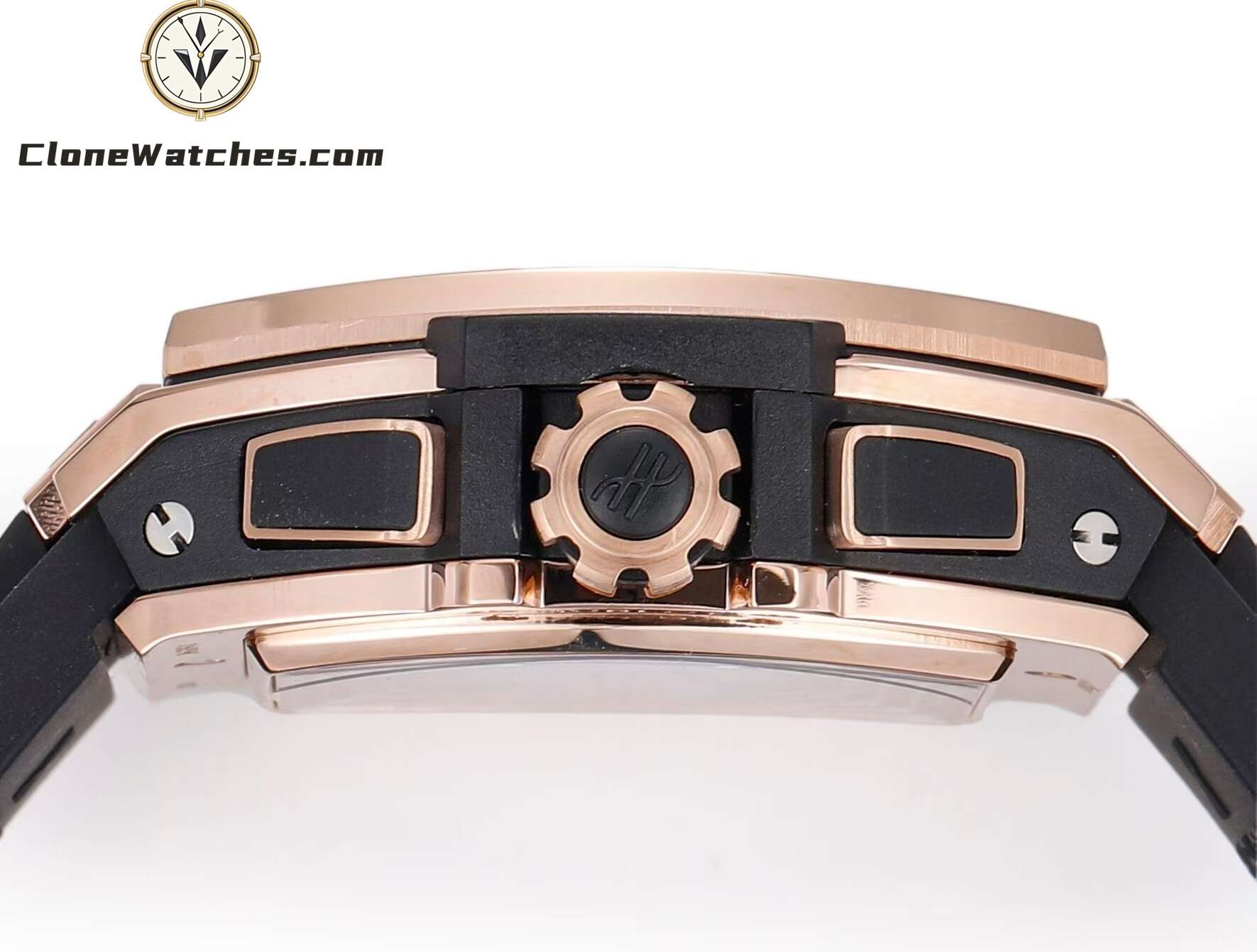 Hublot Super Clone Watches 1:1 Spirit of Big Bang Rose Gold Diamonds 642.OX.0180.RX.1104