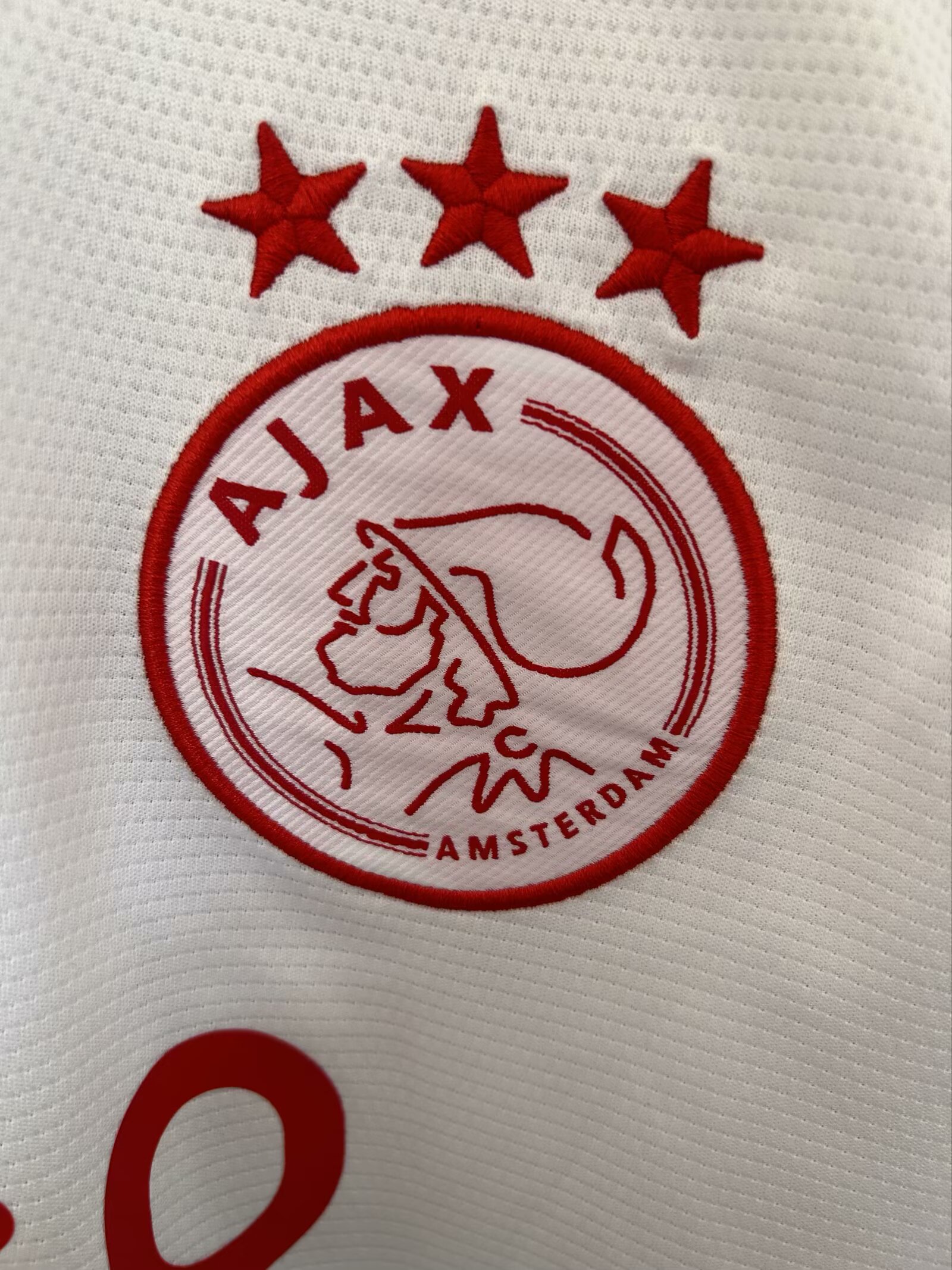 2025-26 Ajax Match White - Shirt - Fan Edition