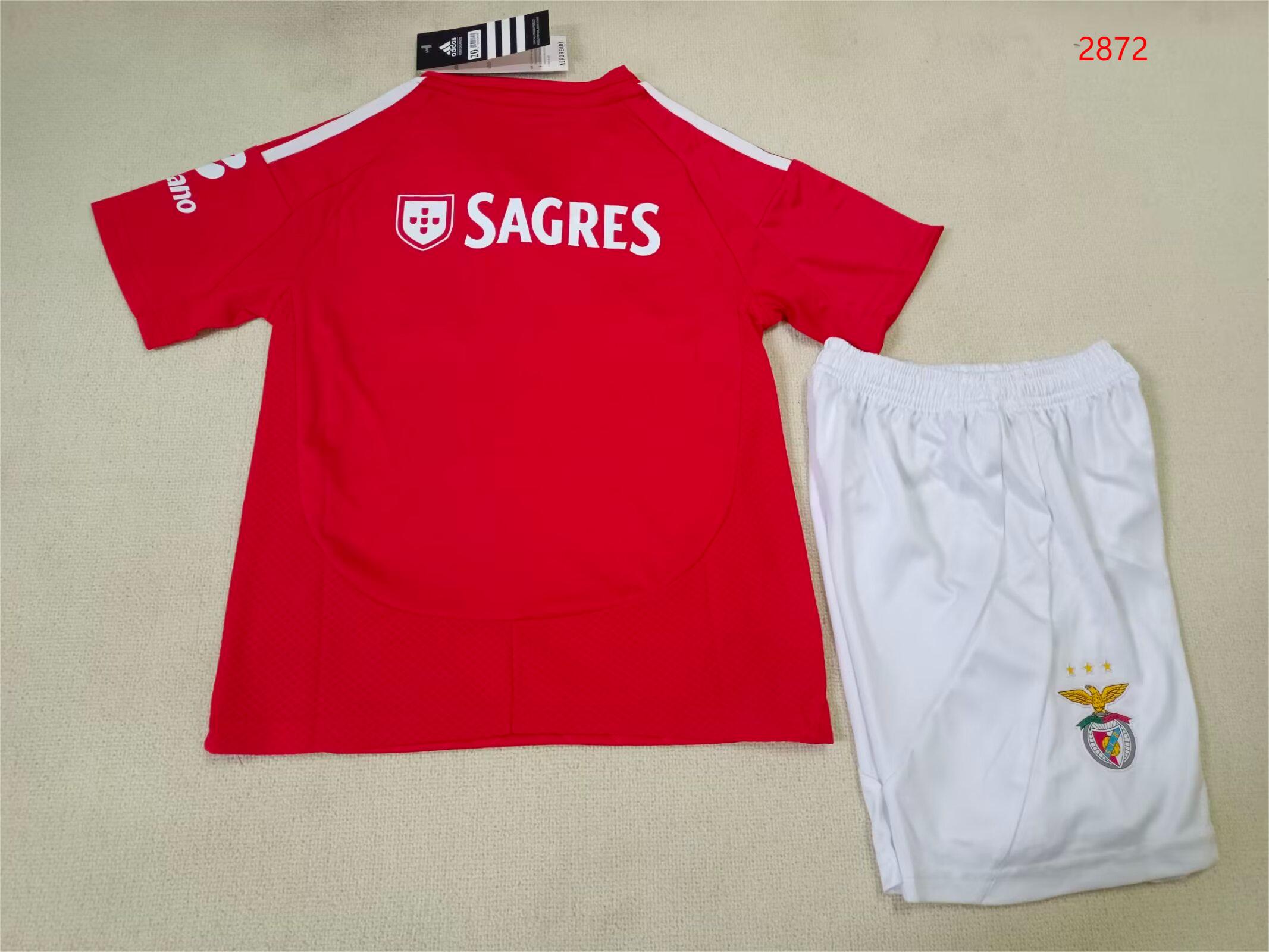 2024/25 Benfica Home Shirt for Kids