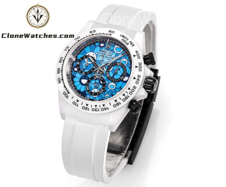 Modified Super Clone Watches 1:1 Rolex Daytona MILITARY BLUE Ceramic custom version