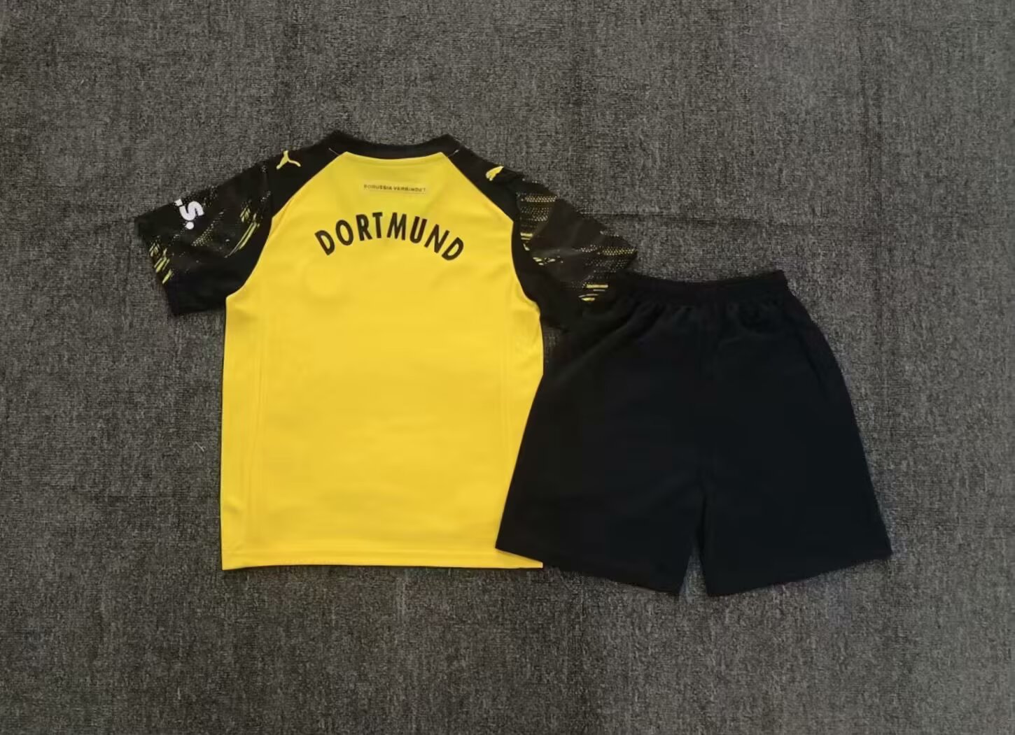 2025-26 Dortmund Home Stadium Advertising - Adult Kit - Fan Edition