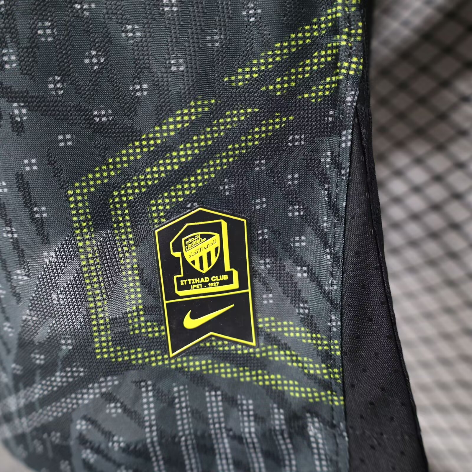 2025-26 New Season Jeddah II Away Black Jersey - Player Edition