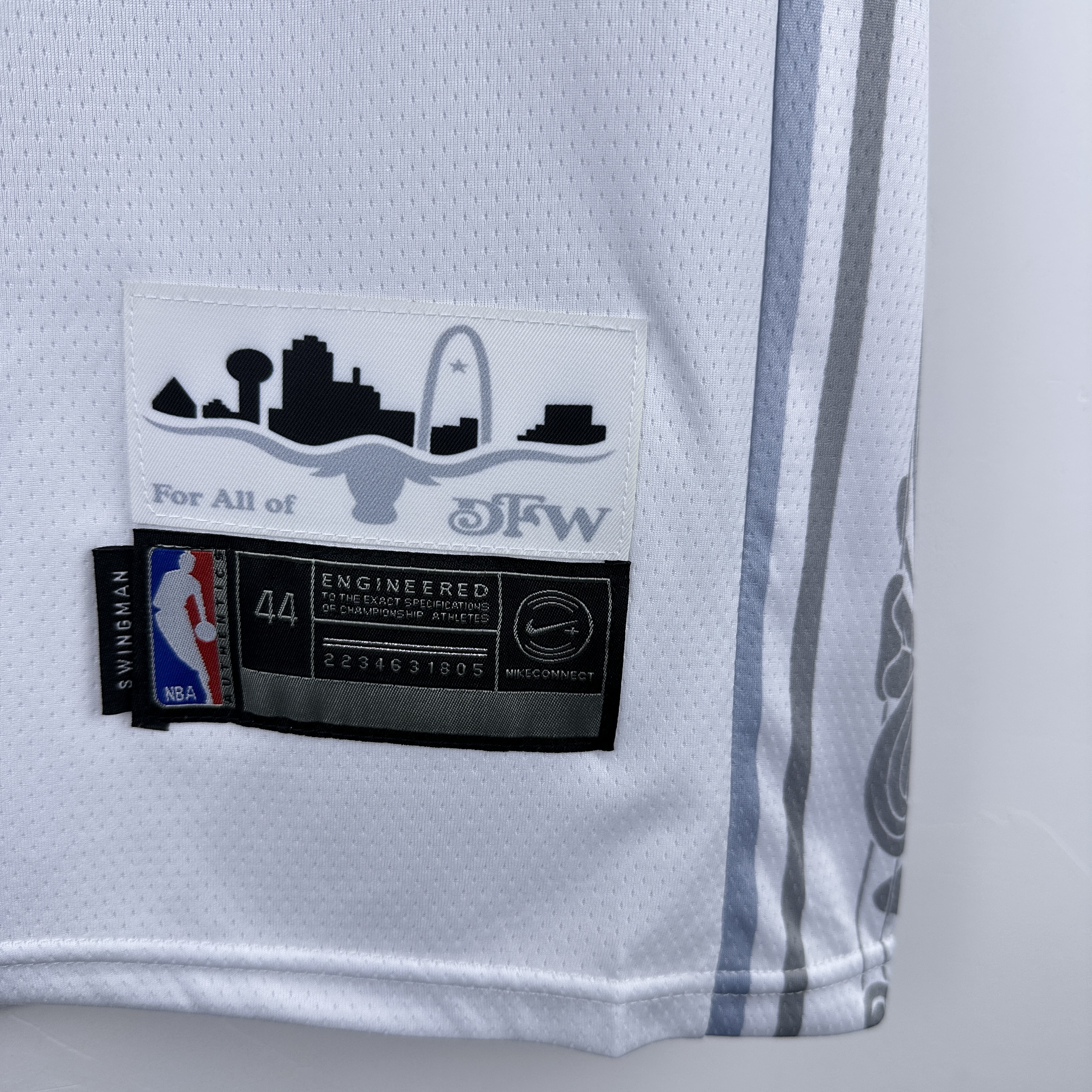 Embroidery 25th season Mavericks City Edition No. 11 Irving