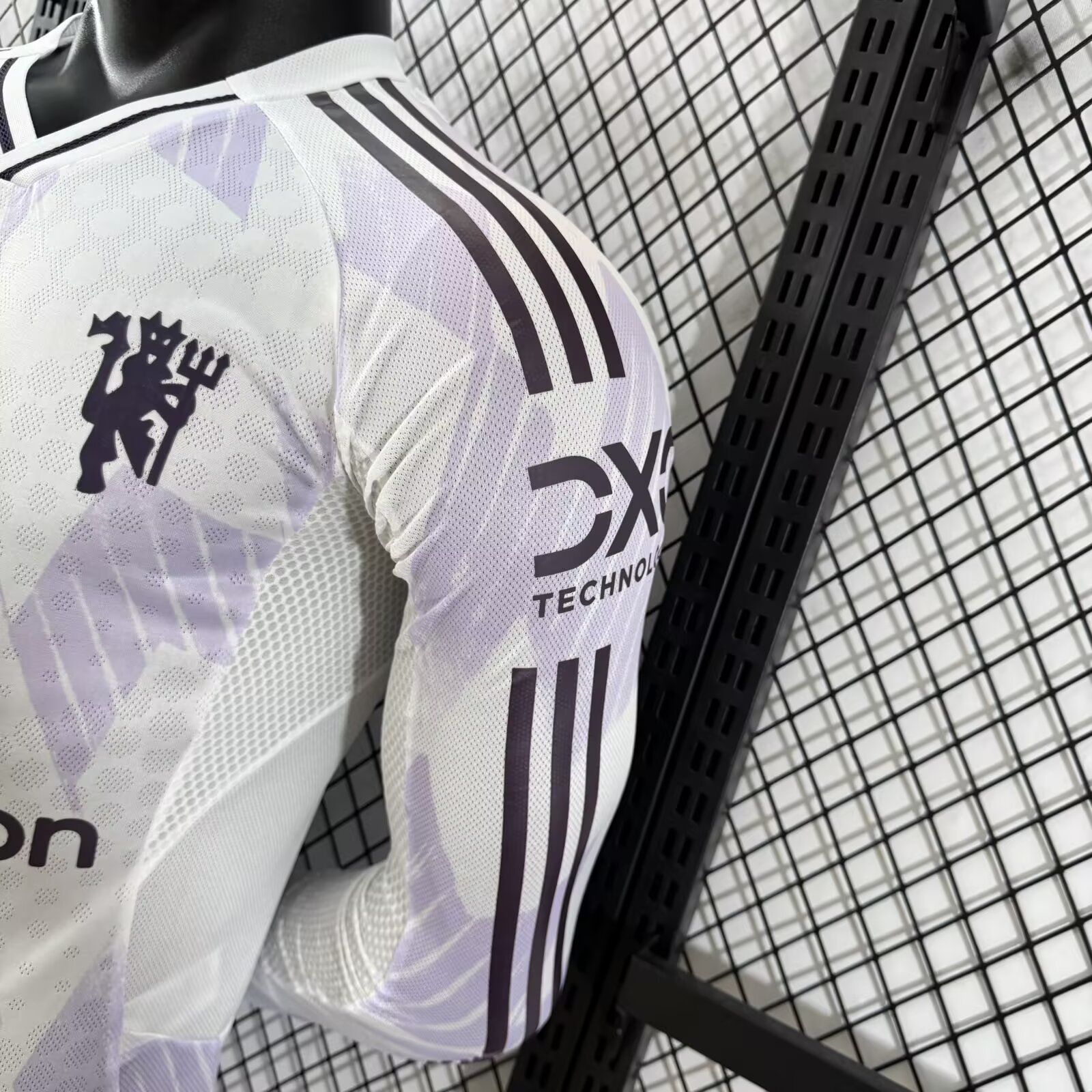 2025-26 Manchester United Away Long Sleeve Shirt - Player Edition