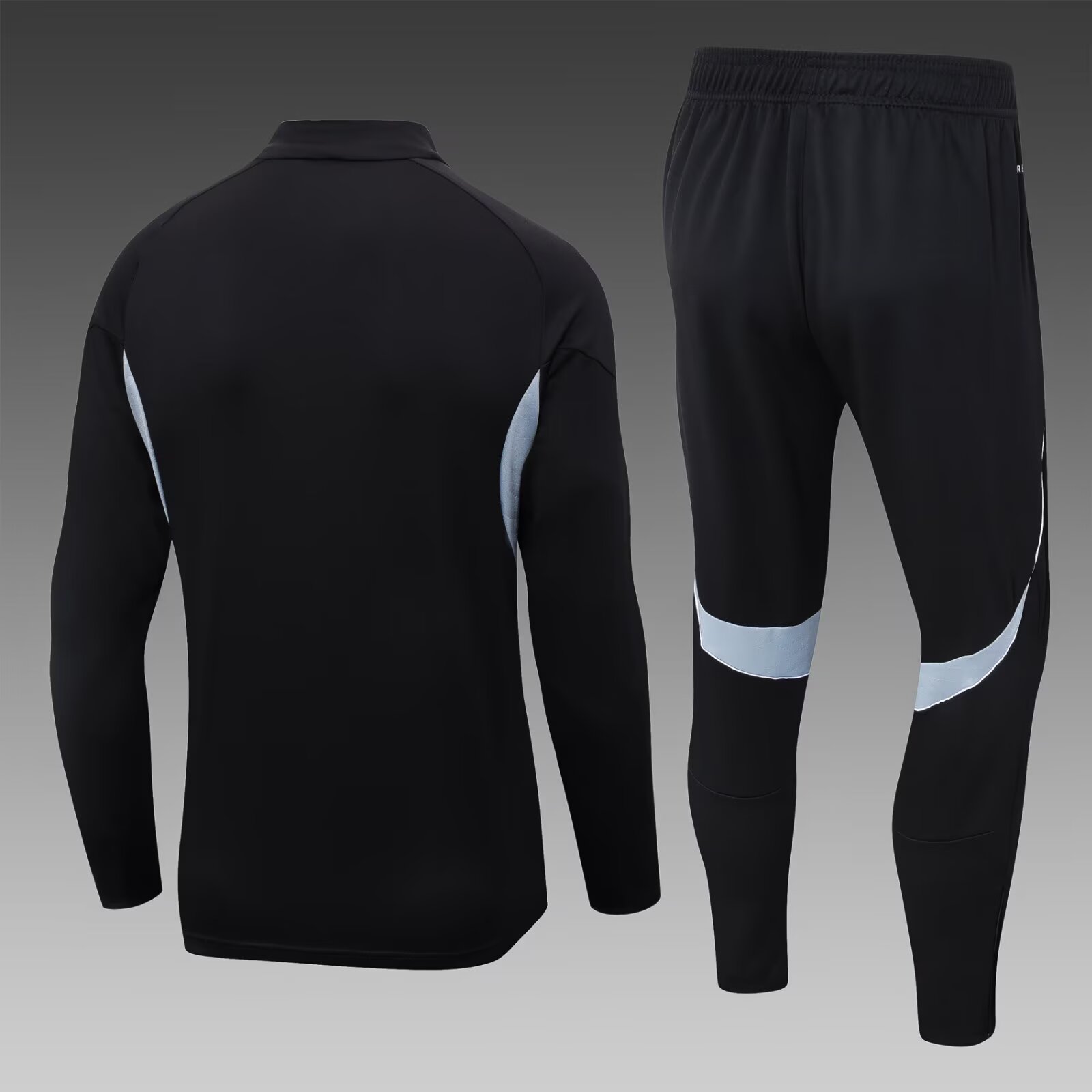 2025/26 Germany black half-zip training jersey