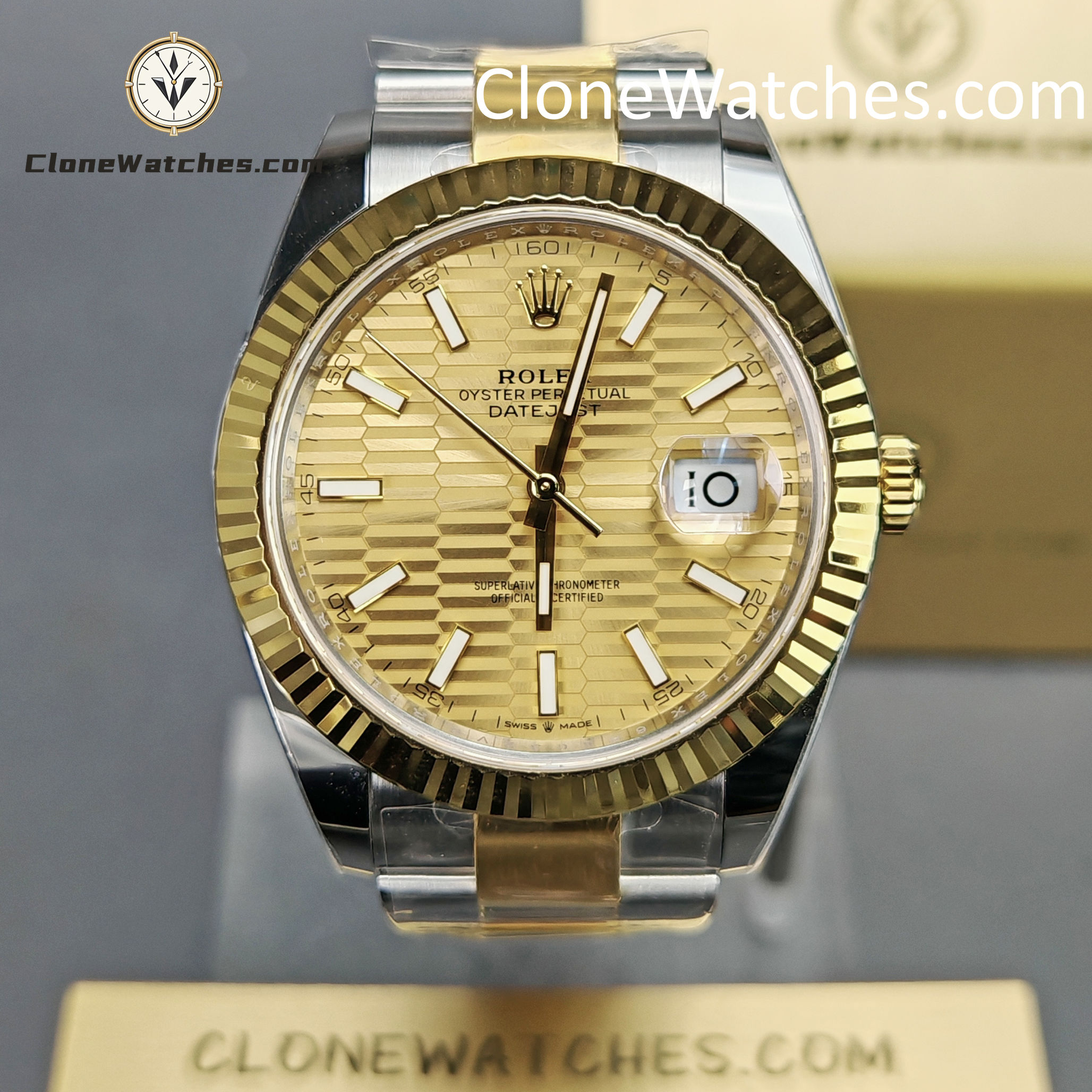 Rolex Super Clone Watch 1:1 DateJust m126333-0021 Oyster 41MM 3235 Movement