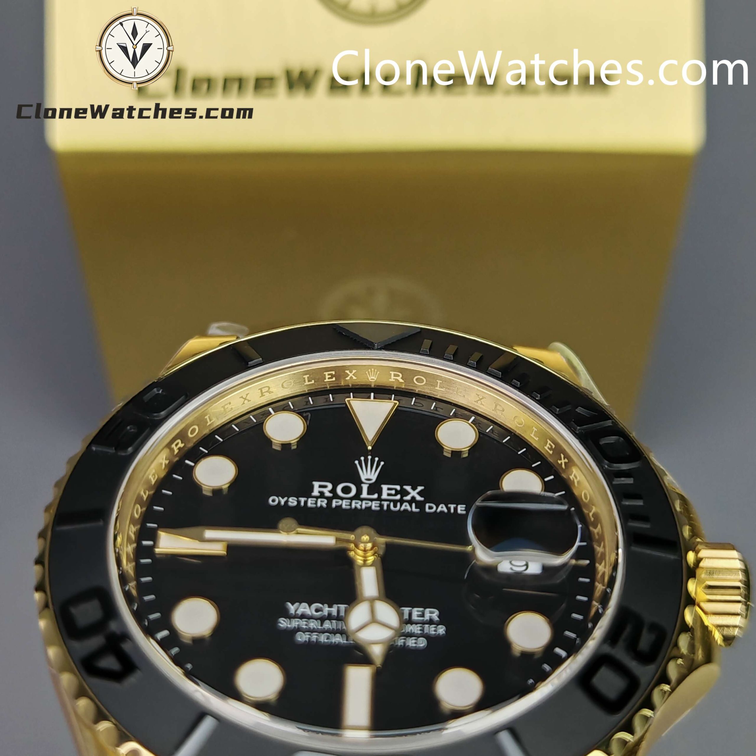 Rolex Super Clone Watches 1:1 Yacht Master 18k Gold 226658 3235 Movement