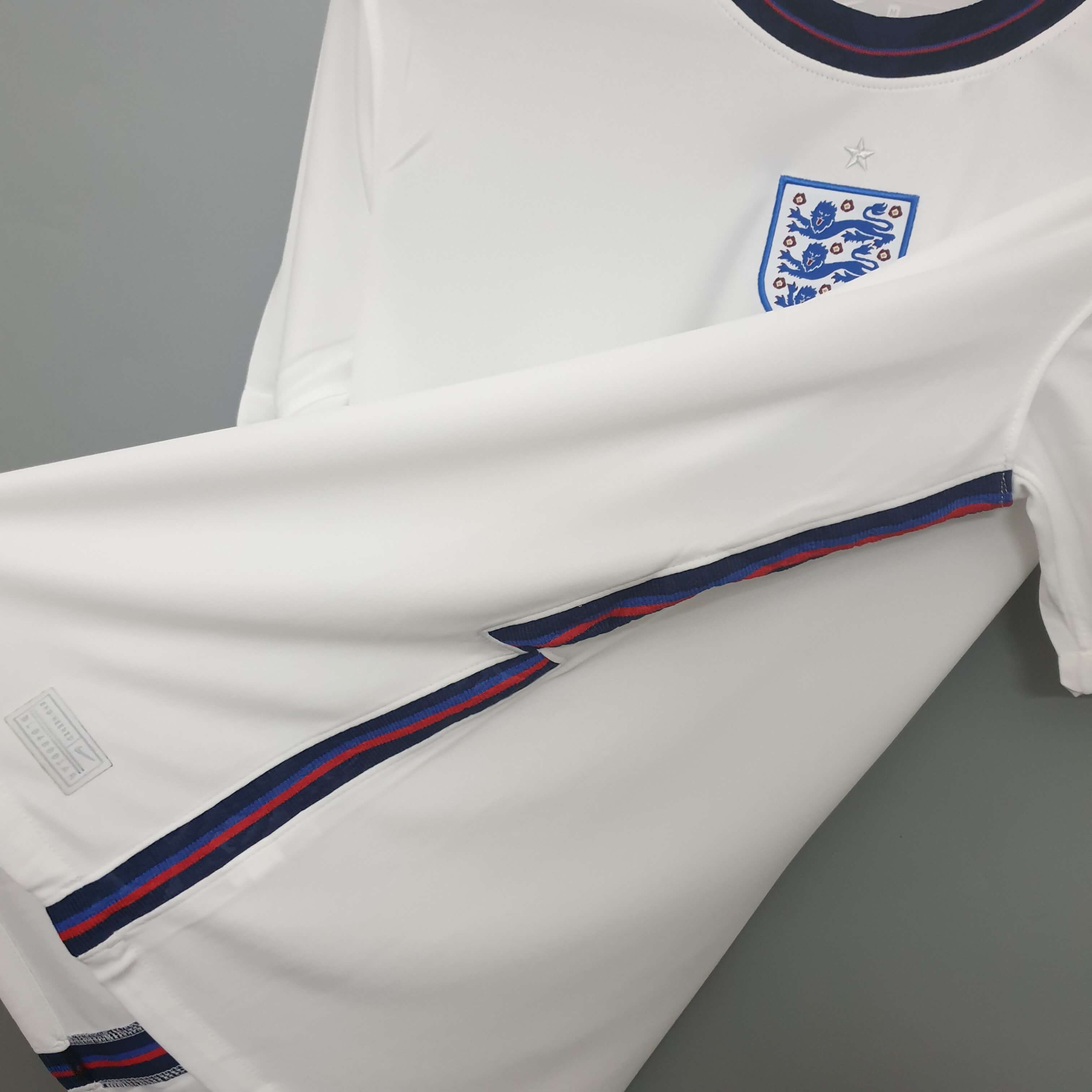 2020 England Soccer Jersey White Home - Fans Edition