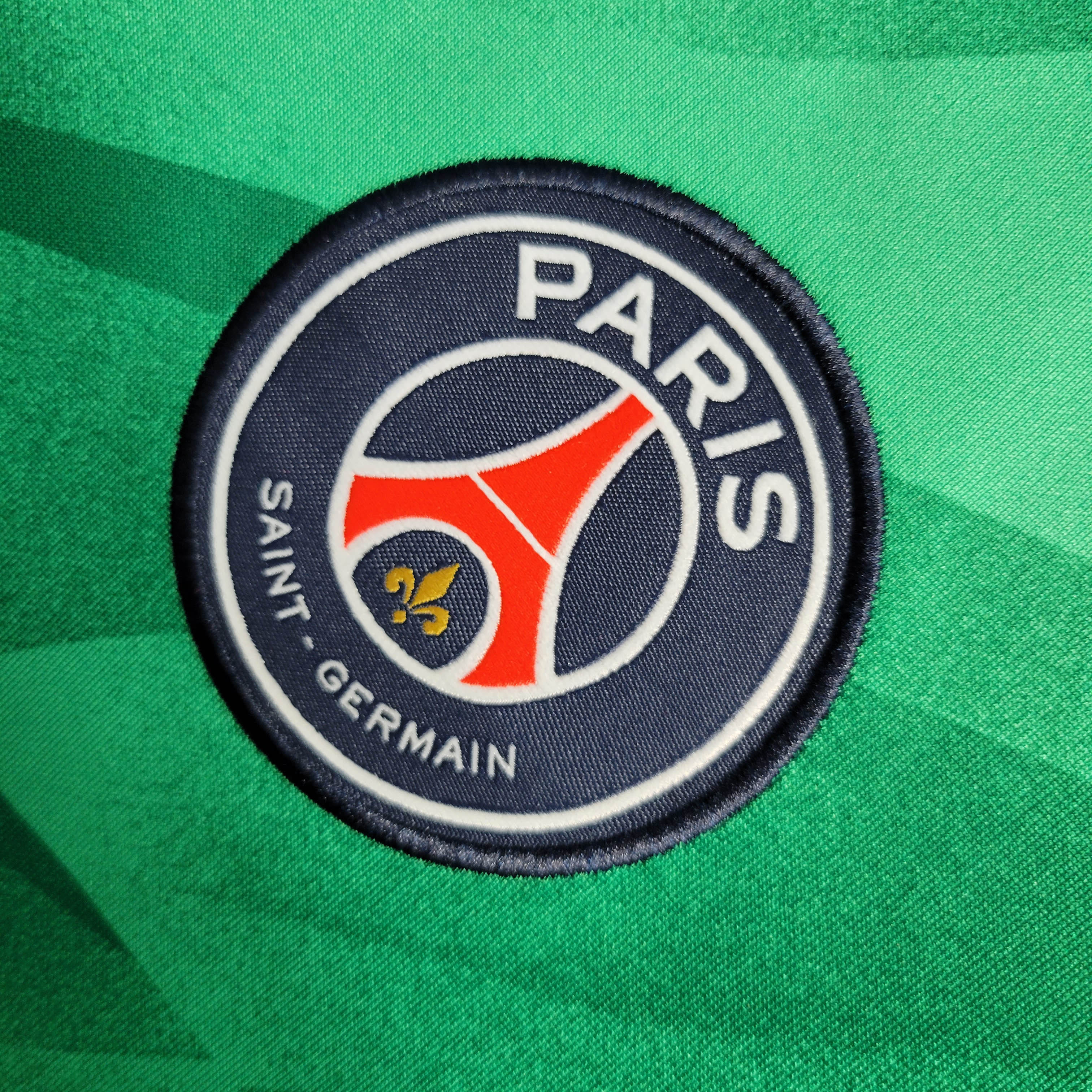 2023/2024 Psg Paris Saint-Germain Goalkeeper Green Football Shirt - Fans Edition